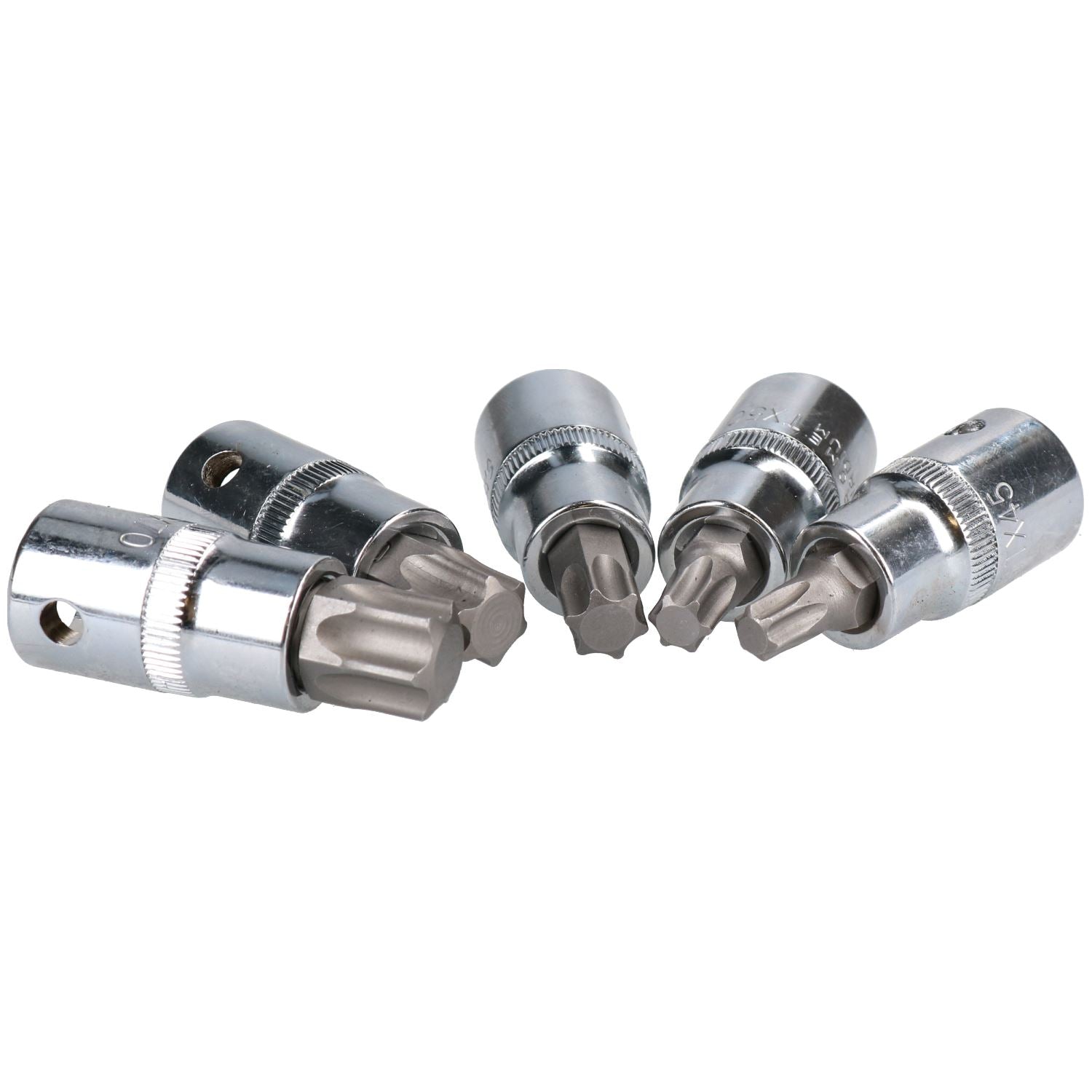 1/2 Zoll Antrieb Außen-Torx-Stern-Steckschlüssel-Bits T45 T50 T55 T60 T70 5-teiliges Set