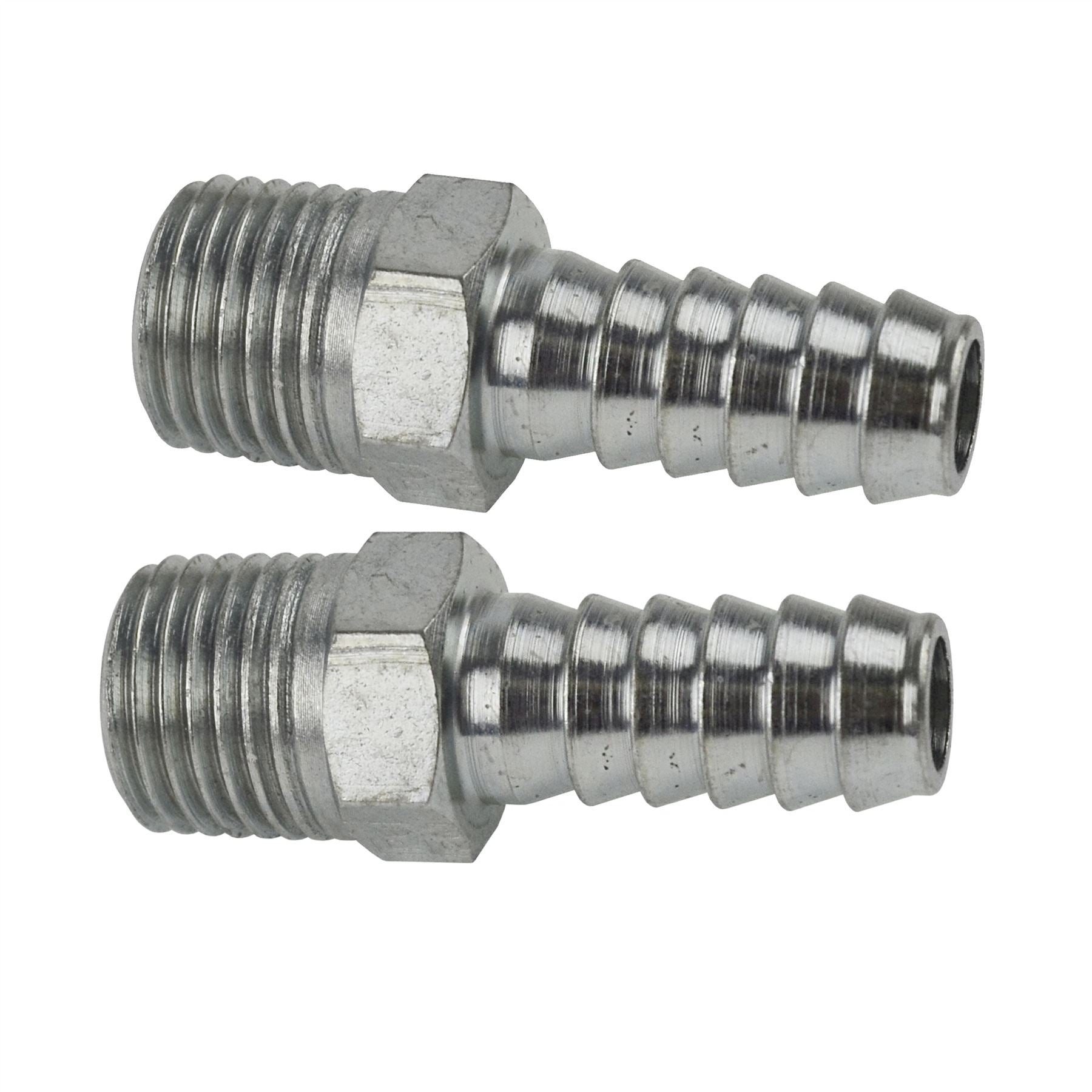 1/4" BSP Thread Fitting with Hose Tail for 3/16" 1/4" 5/16" 3/8" 1/2" Pipe Hose