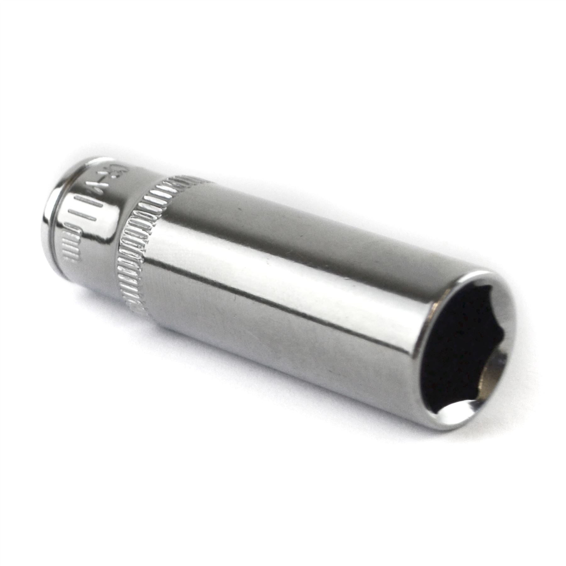 11mm 1/4" Drive Double Deep Metric Socket Single Hex / 6 sided Bergen