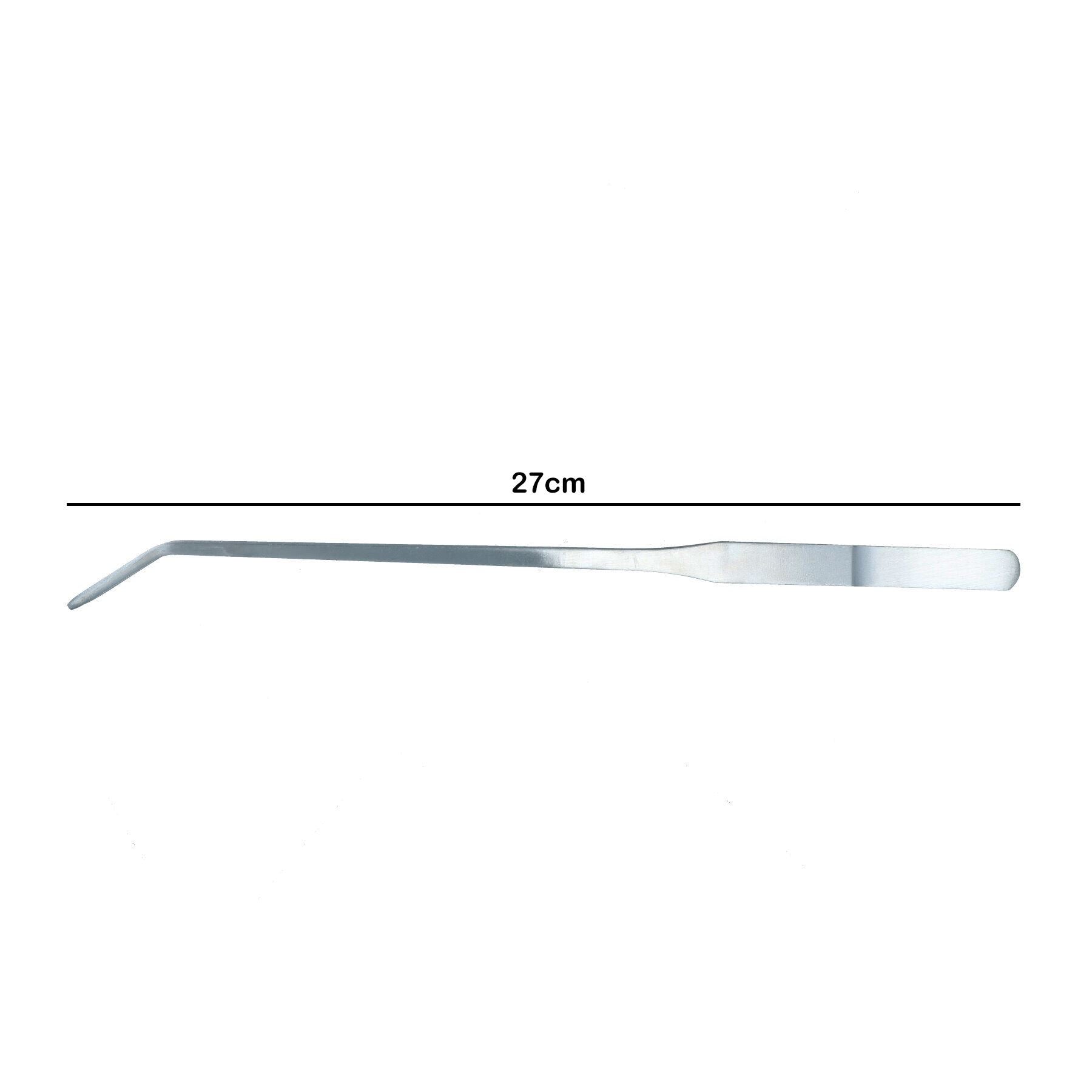 27 cm lange gebogene Pflanzenpinzette für Aquarien, Aquarien, Reinigungswerkzeug