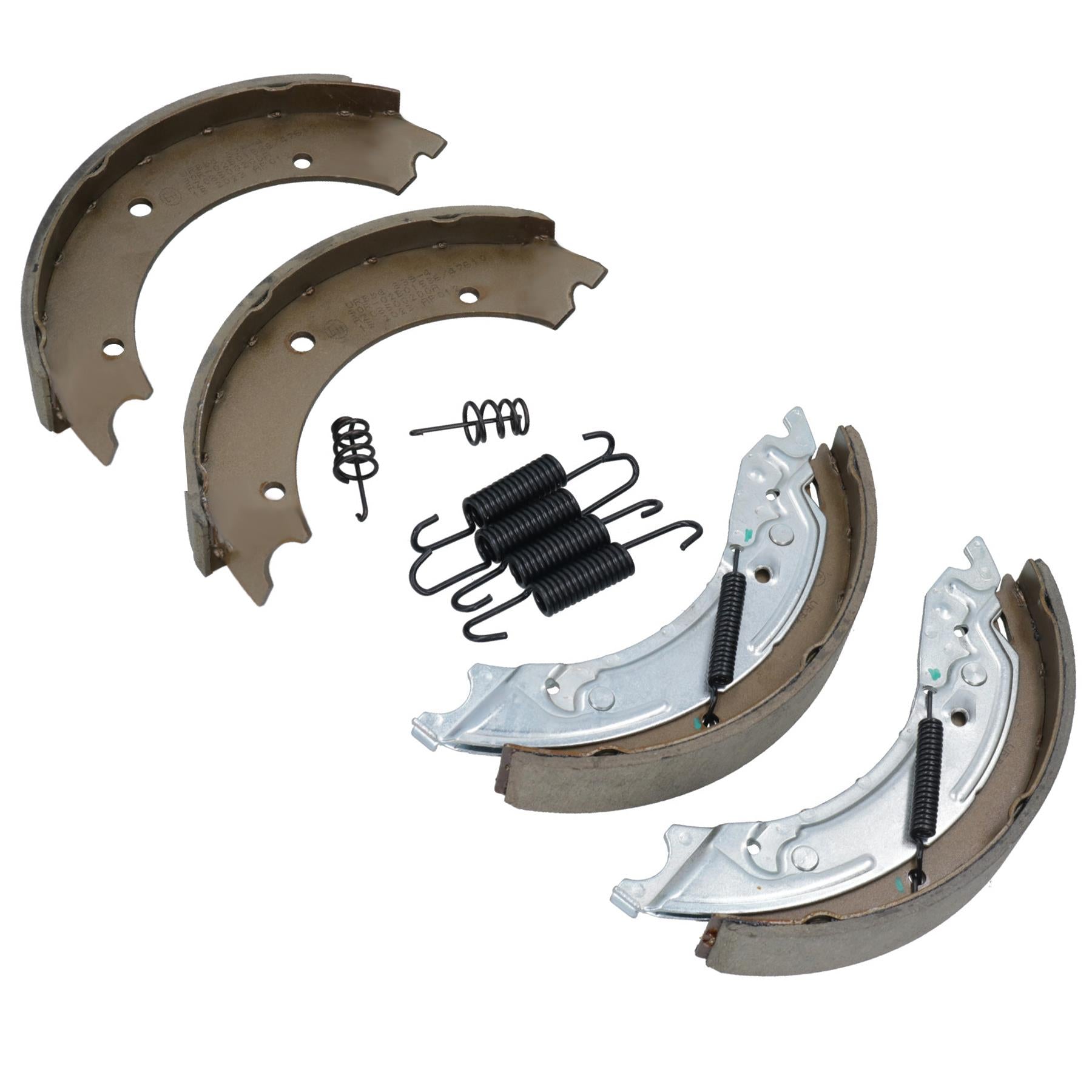 250 x 40mm KNOTT Type Trailer Brake Shoes for 4 x Brake Drums Twin Axle