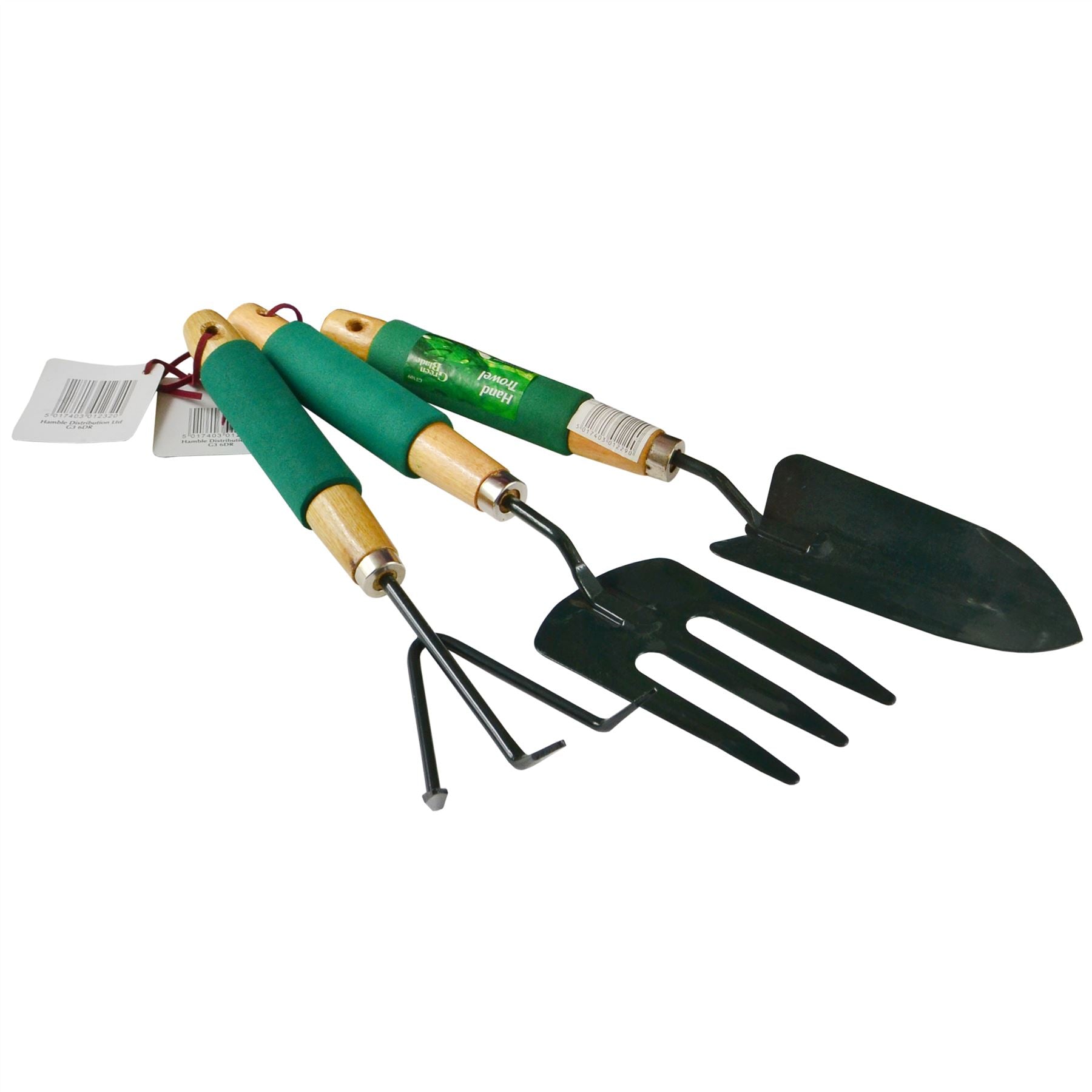 Garten Gartenarbeit Hand Harke/Spaten/Schaufel/Gabel 3 pc Set Graben Reinigung