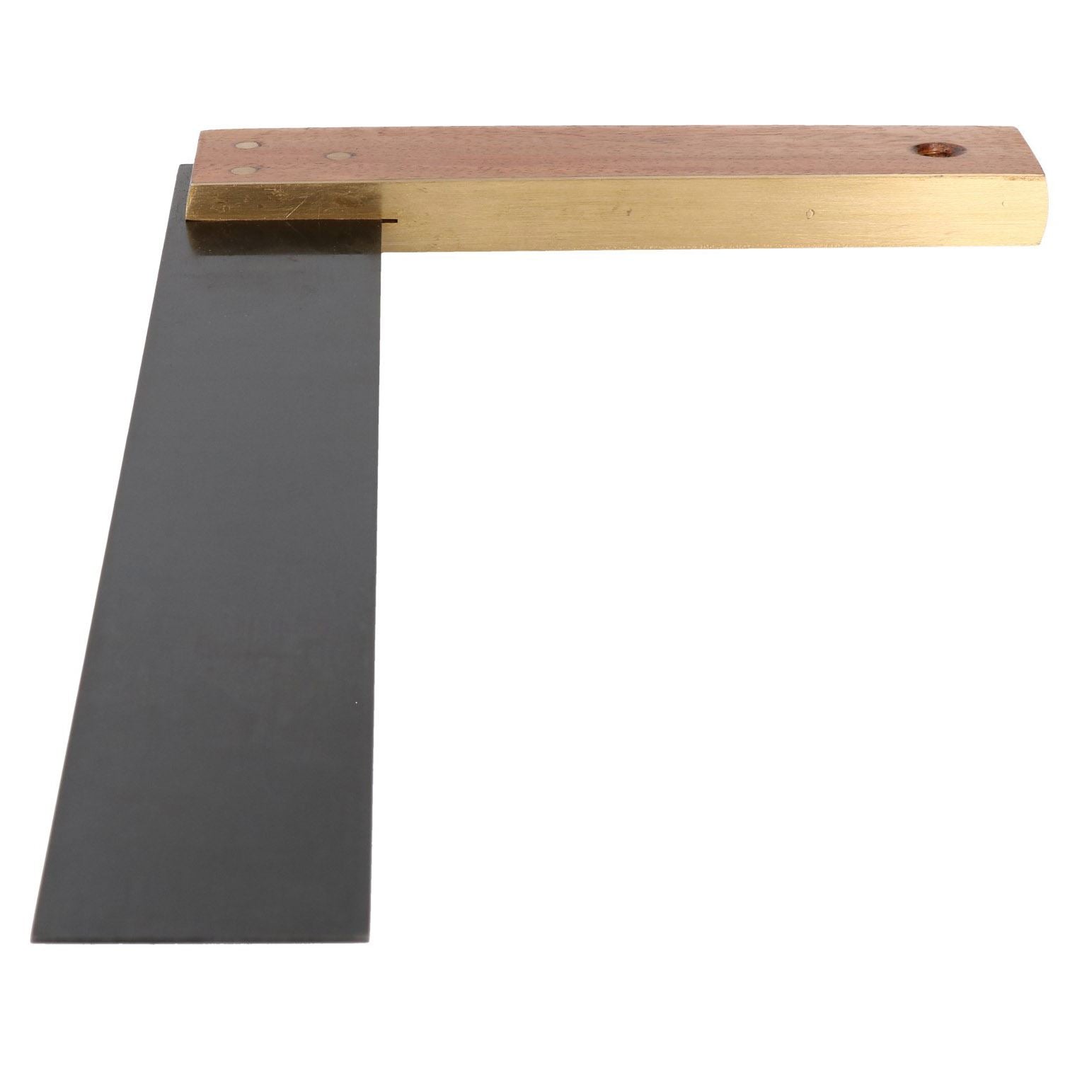 12" (300 mm) Hartholz-Anschlagwinkel, Präzisions-Dreieckswinkel, rechtwinklig