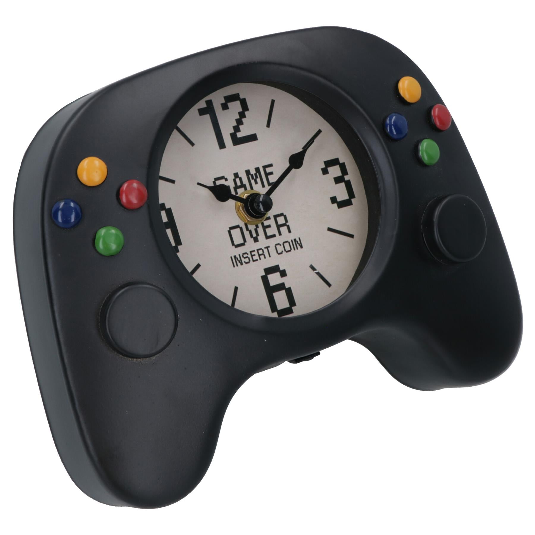 Gaming Remote Clock Desk Game Room Man Cave Bedroom Hand Controller