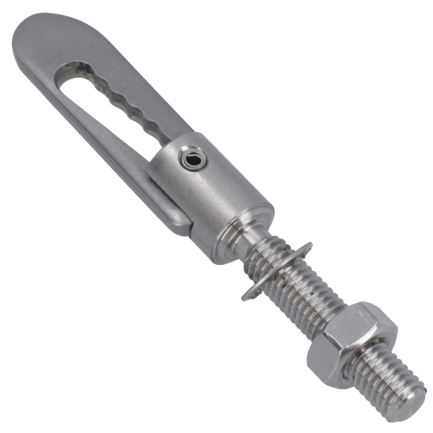 M8 Edelstahl-Schraube auf Antiluce-Verschluss, 38 mm Gewinde, Heckklappe, Anhänger