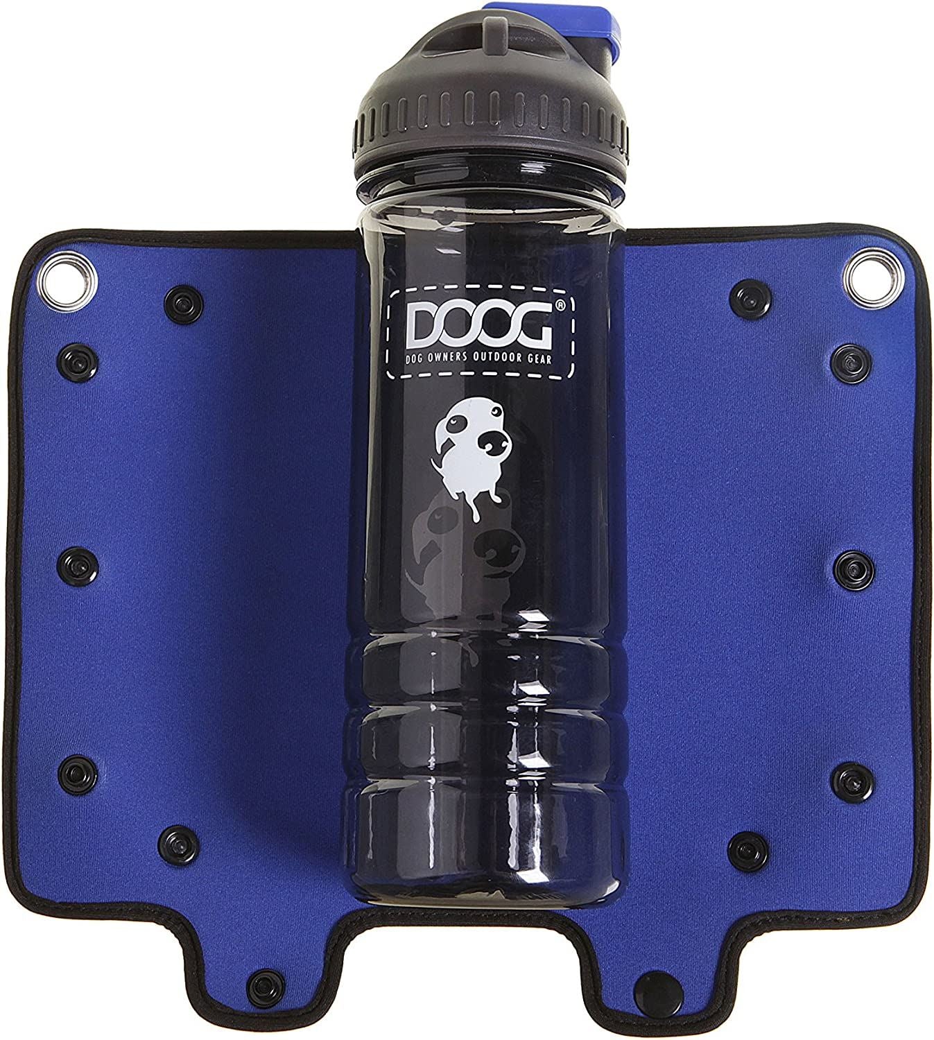 Blue 3 in 1 Bottle Bowl Travel Bottle For Dogs On The Move In The Great Outdoors