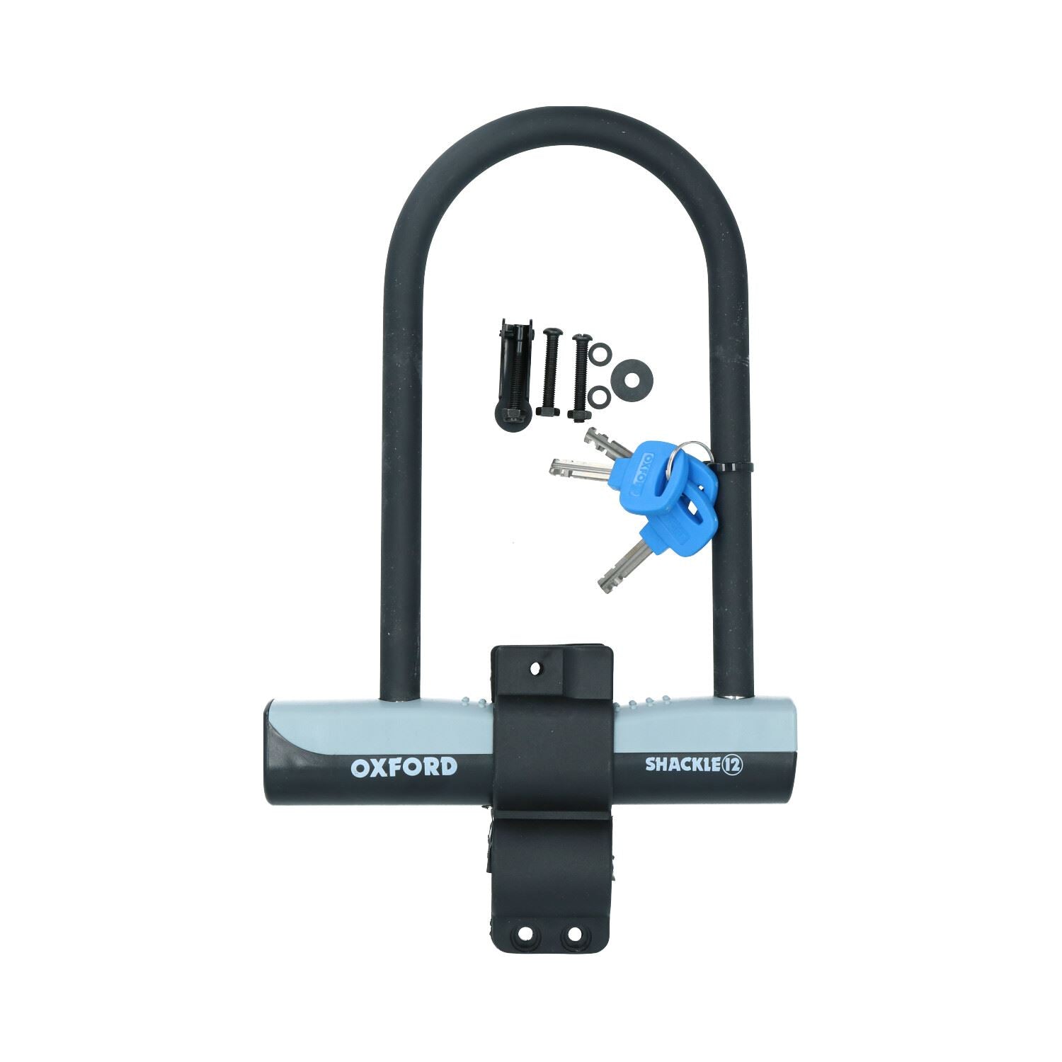 Serrure à manille en U D Lock 257 x 190 mm pour vélo avec support de transport