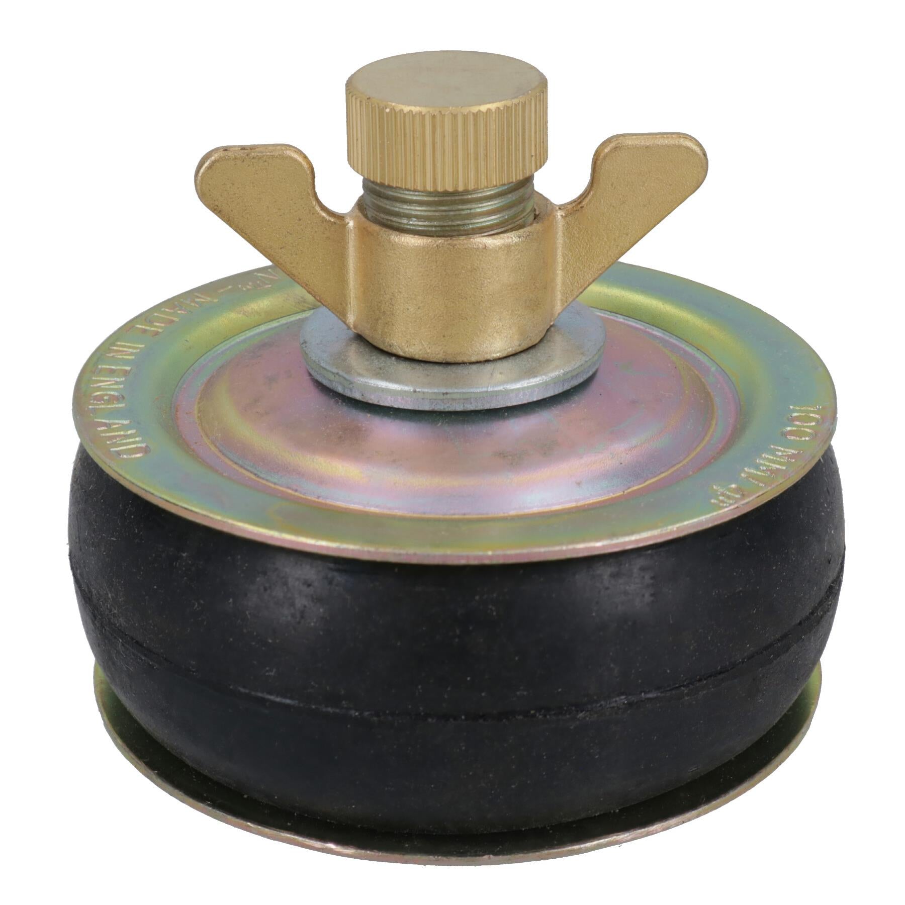 Steel Drain Test Pipe Bung / Plug 1-1/2" - 6" (40-150mm) Plumbing Stop Blanking