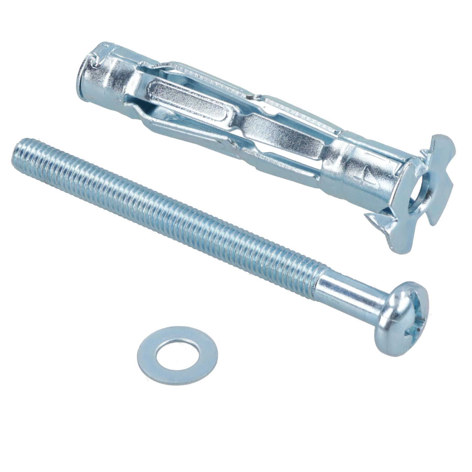Heavy Duty Metal Plasterboard Cavity Hollow Wall Anchors With Screws 52mm