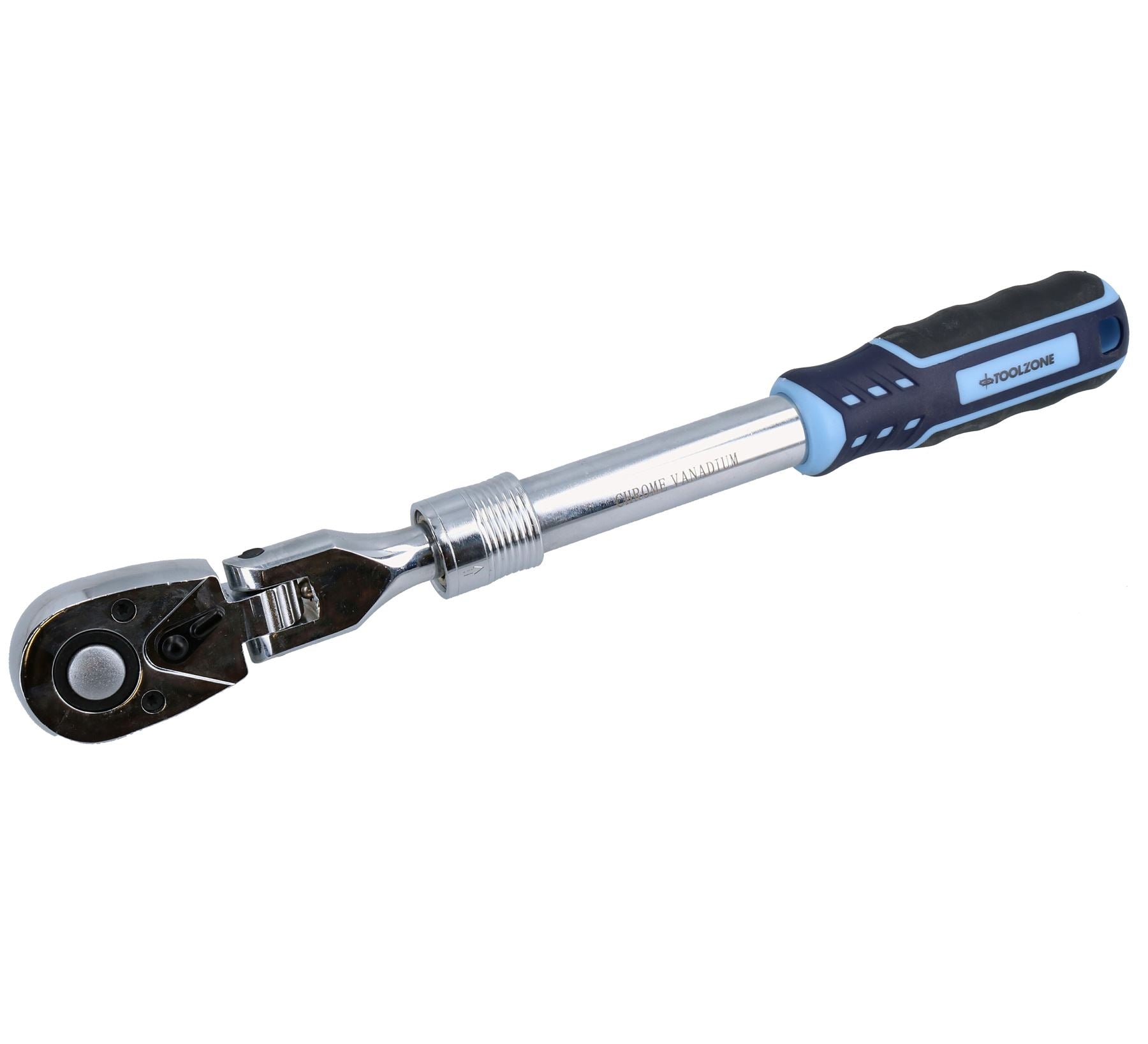 Tournevis à cliquet extensible et flexible à entraînement 1/2" 72 dents à dégagement rapide