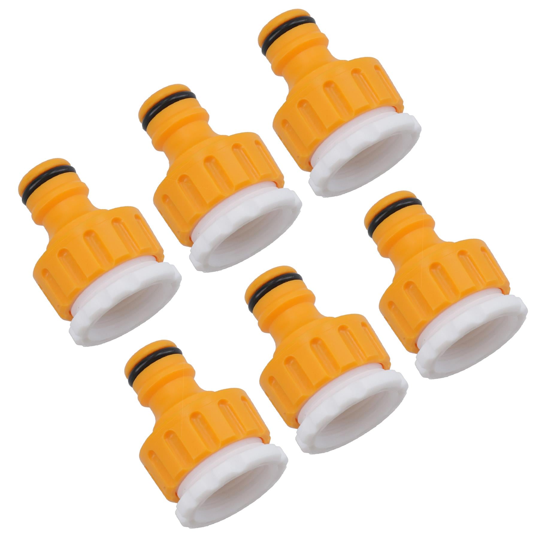Outdoor Tap Garden Hose Connector 3/4in Thread + 1/2in Reducer Watering