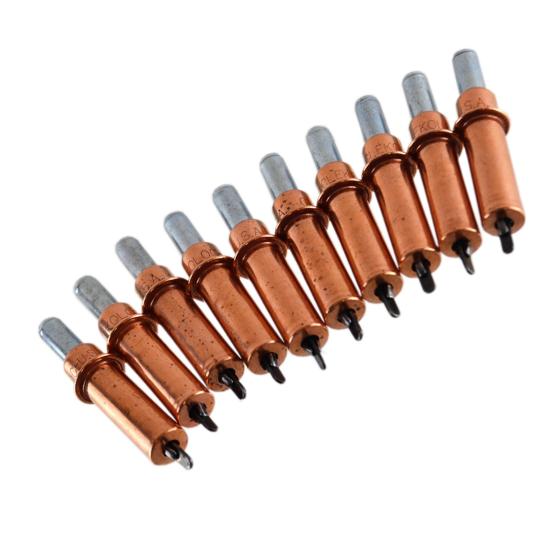 40 Stück temporäre Befestigungselemente Cleco Skin Pins Blechgriffe 2 - 4,75 mm 4 Größen