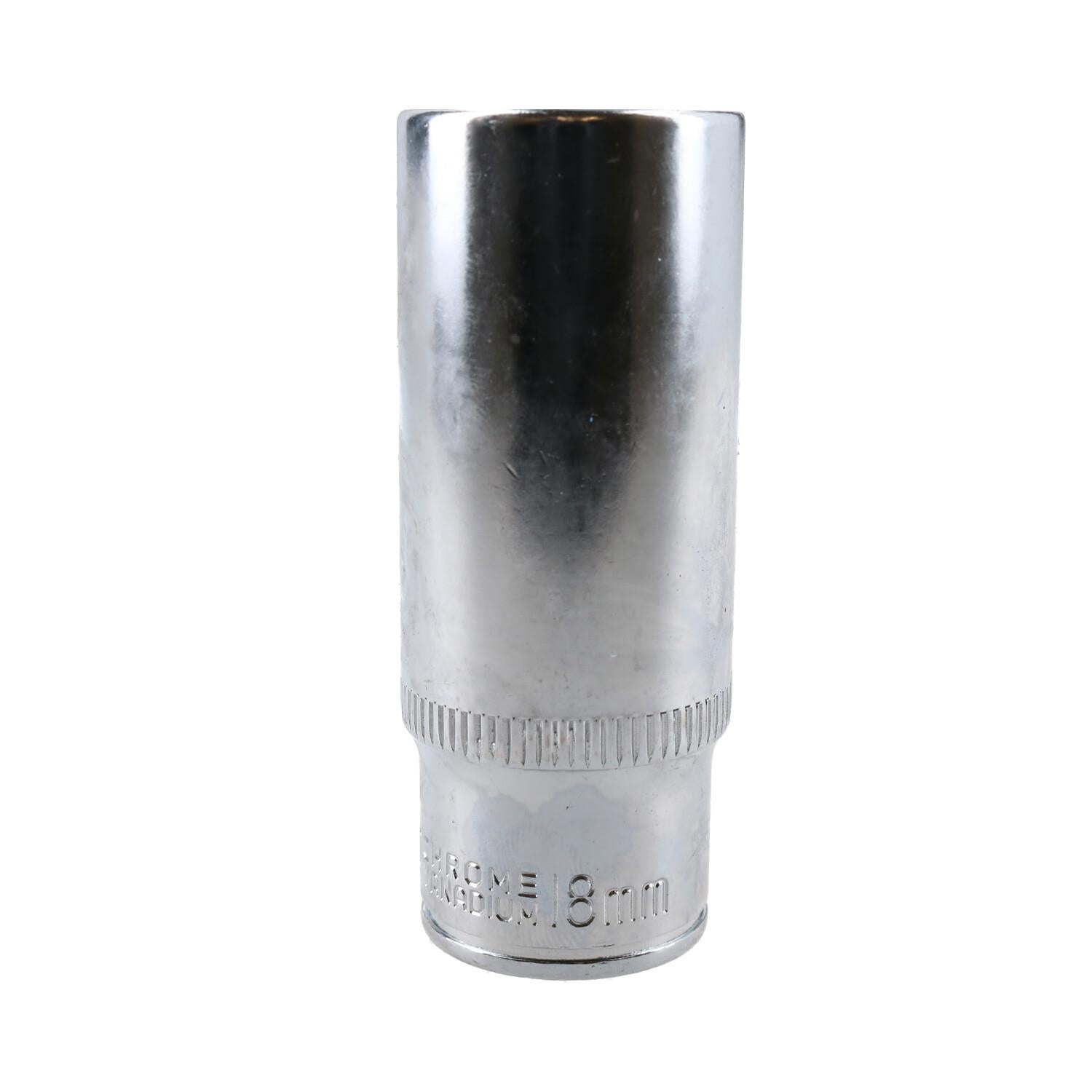 3/8"-Antrieb, doppelt tief, metrisch, MM-Steckschlüssel, 6-seitig, Einzelsechskant, 8 mm – 21 mm