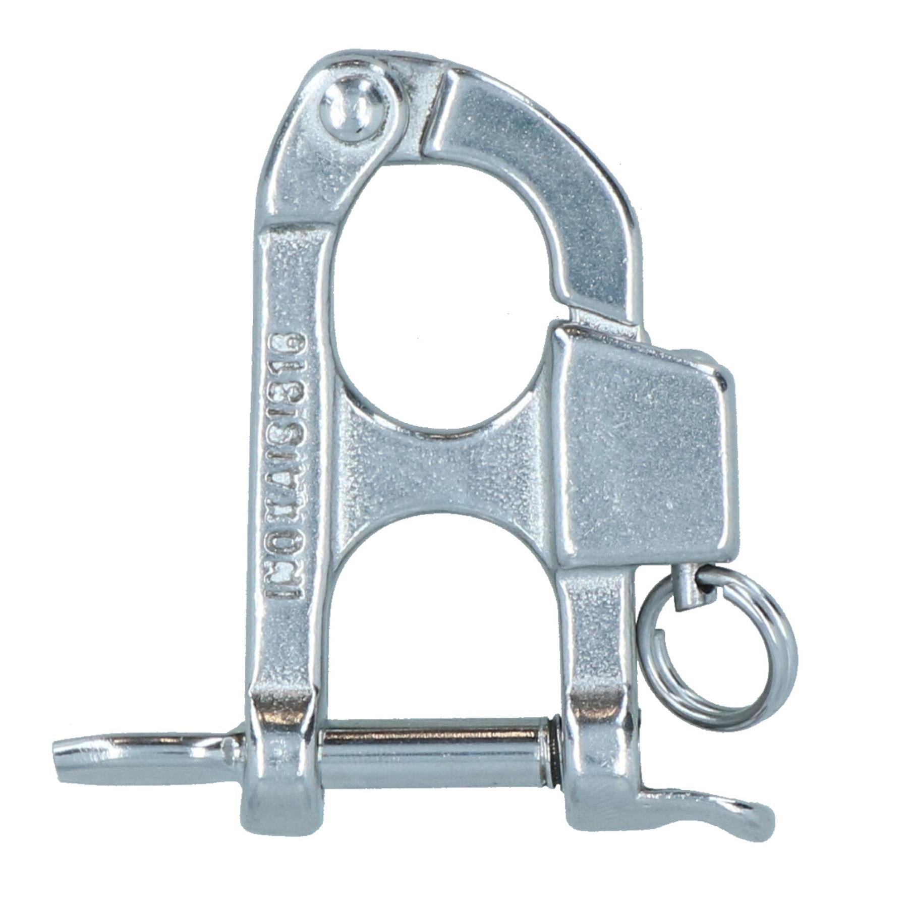 Water Ski Hook Quick Release Marine Grade Stainless Safety Shackle 316