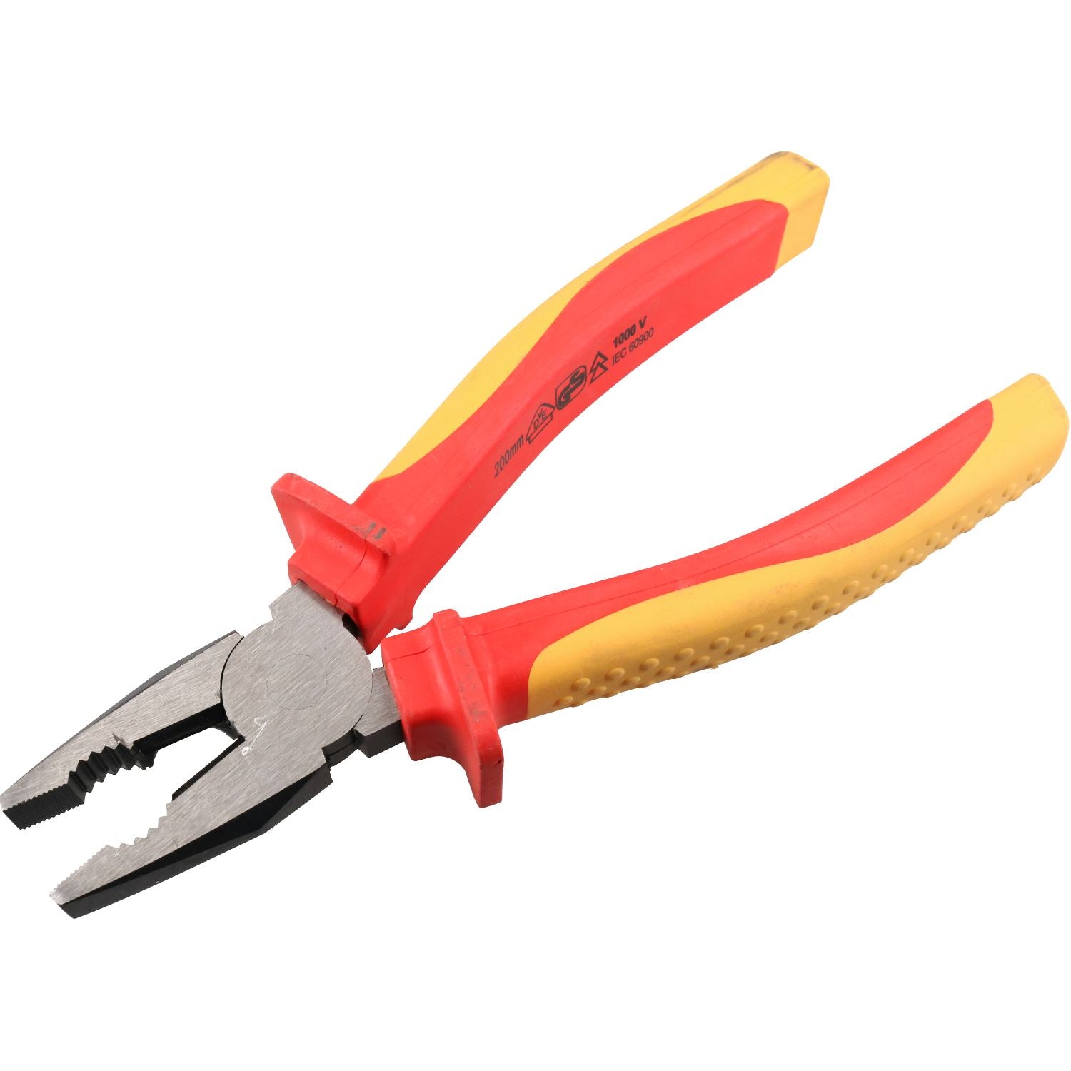 8" VDE Soft Grip Combination Combo Pliers Insulated Electrical Electricians