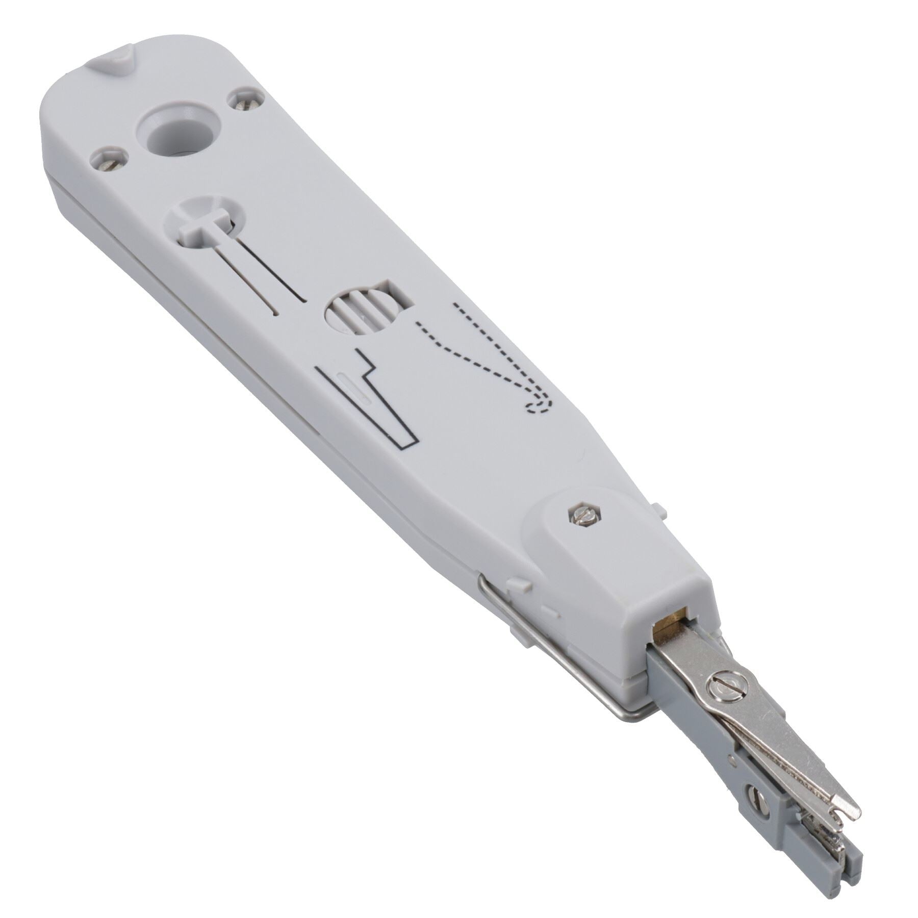 Outil de dénudage de coupe-insertion de poinçonnage pour câbles de réseau téléphonique Ethernet