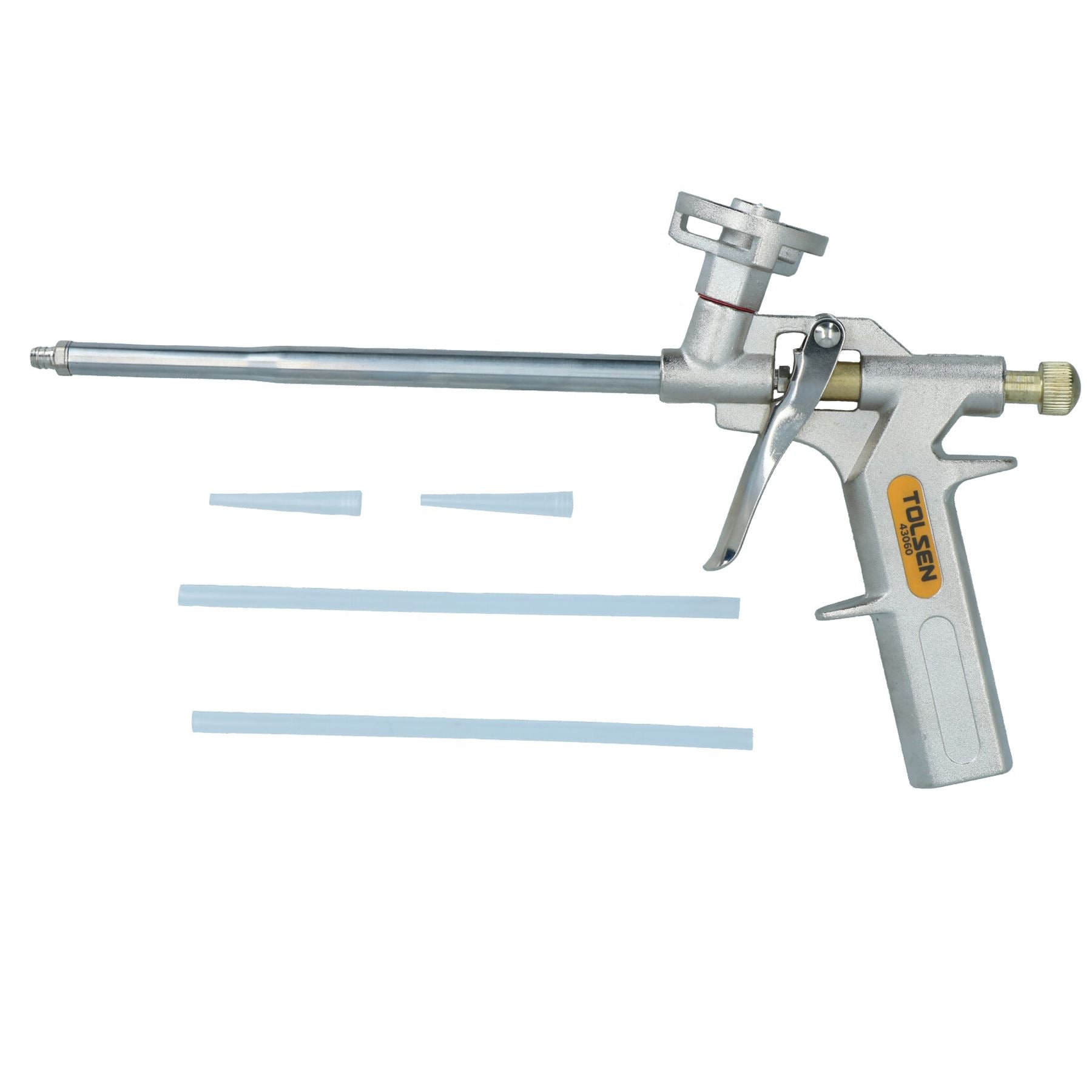 Foam Gun Metal Body Expanding PU Foam Filler Caulking Sealing Spray Applicator