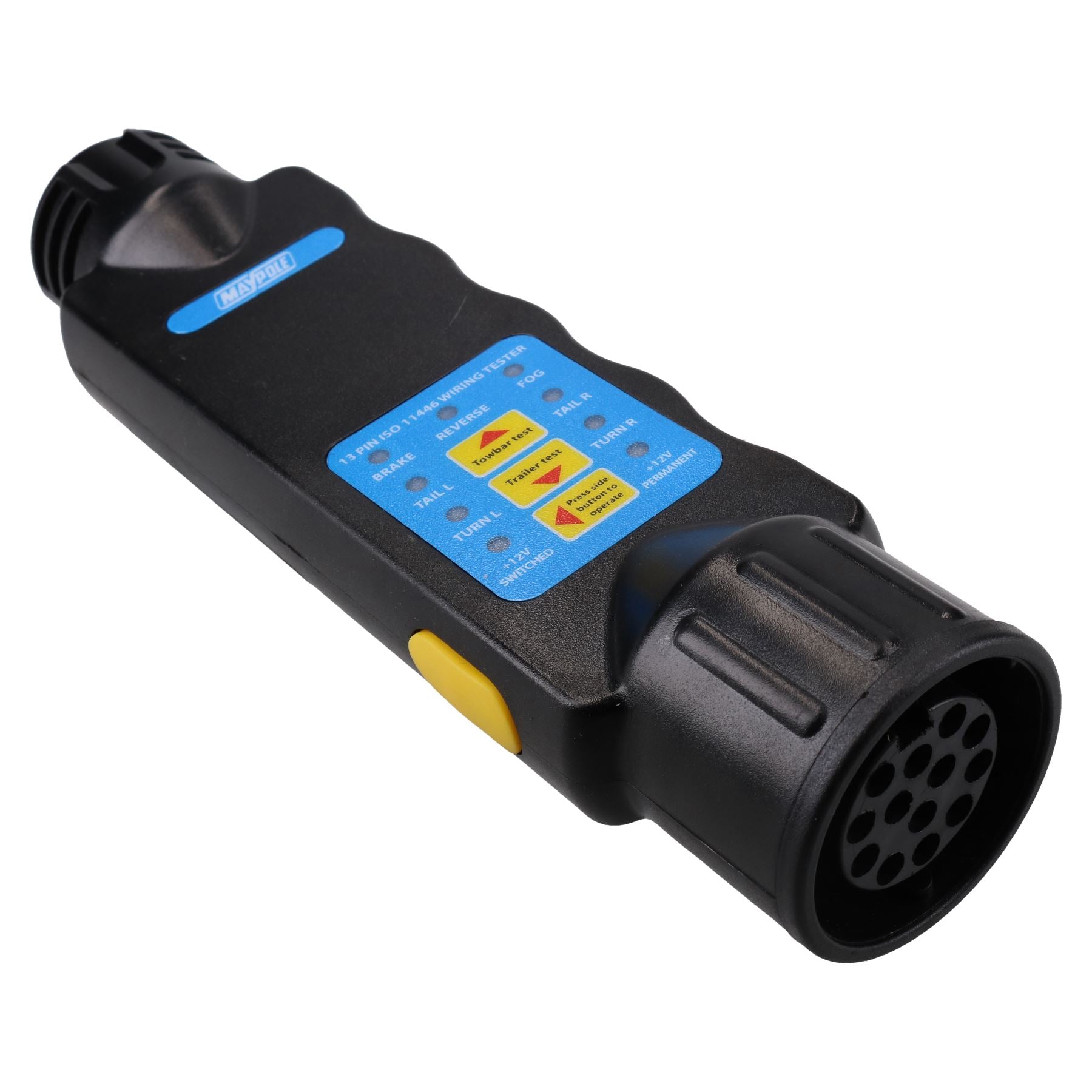 Anhänger Caravan Anhängerkupplung Steckdose & Stecker Tester Verdrahtung Schaltung Stecker Checker 13 Pin
