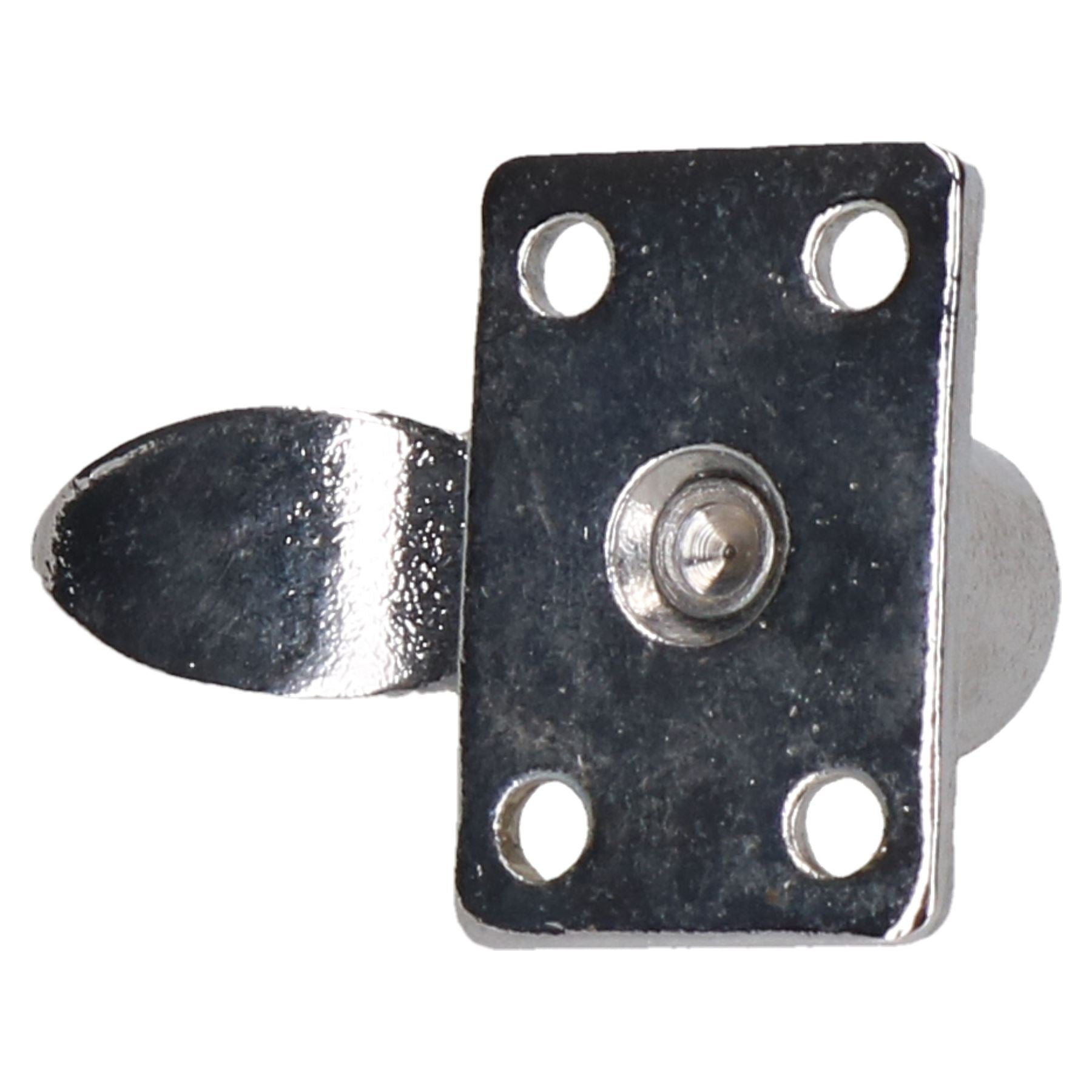 Gravelly Fastener Schwenkbarer Knebelverschluss, verchromte Nummernschild-Clips für Anhänger