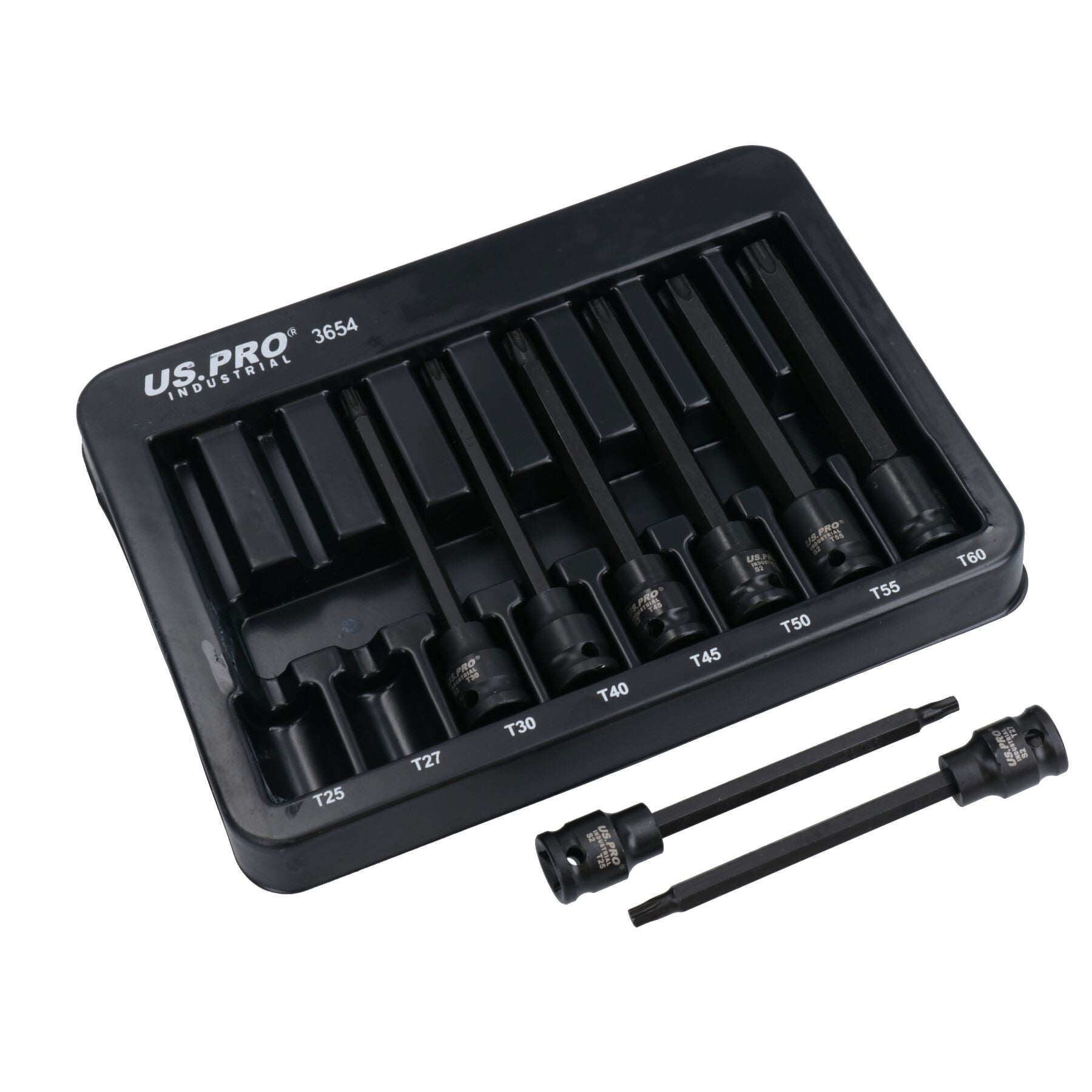 3/8 Zoll Antrieb Deep Impact Torx Stern Außenbit-Steckschlüsseleinsätze T25 – T60, 8-teiliger Satz