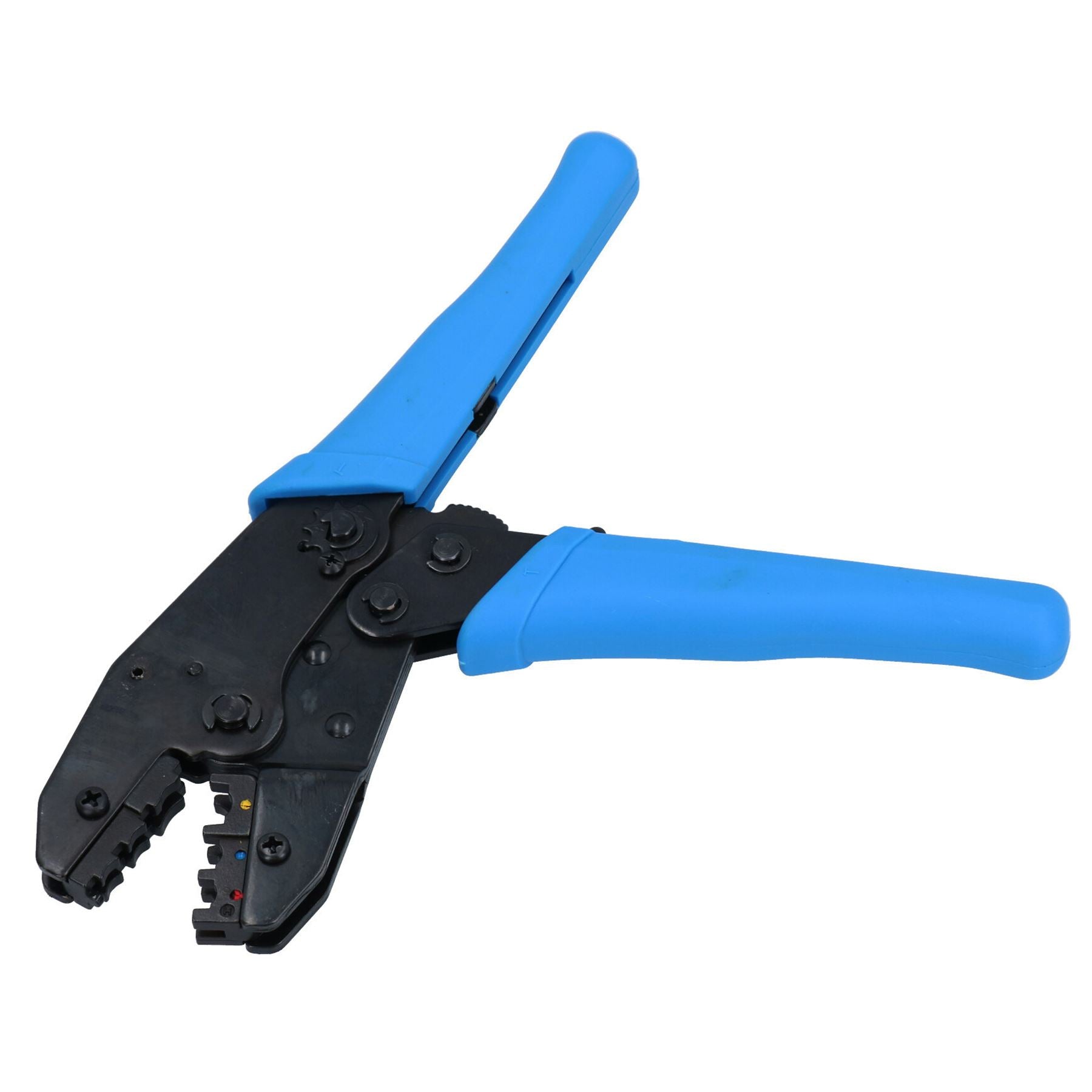 Ratschen-Crimpzange, Crimpzange für elektrische Crimps, Flachstecker, TE002