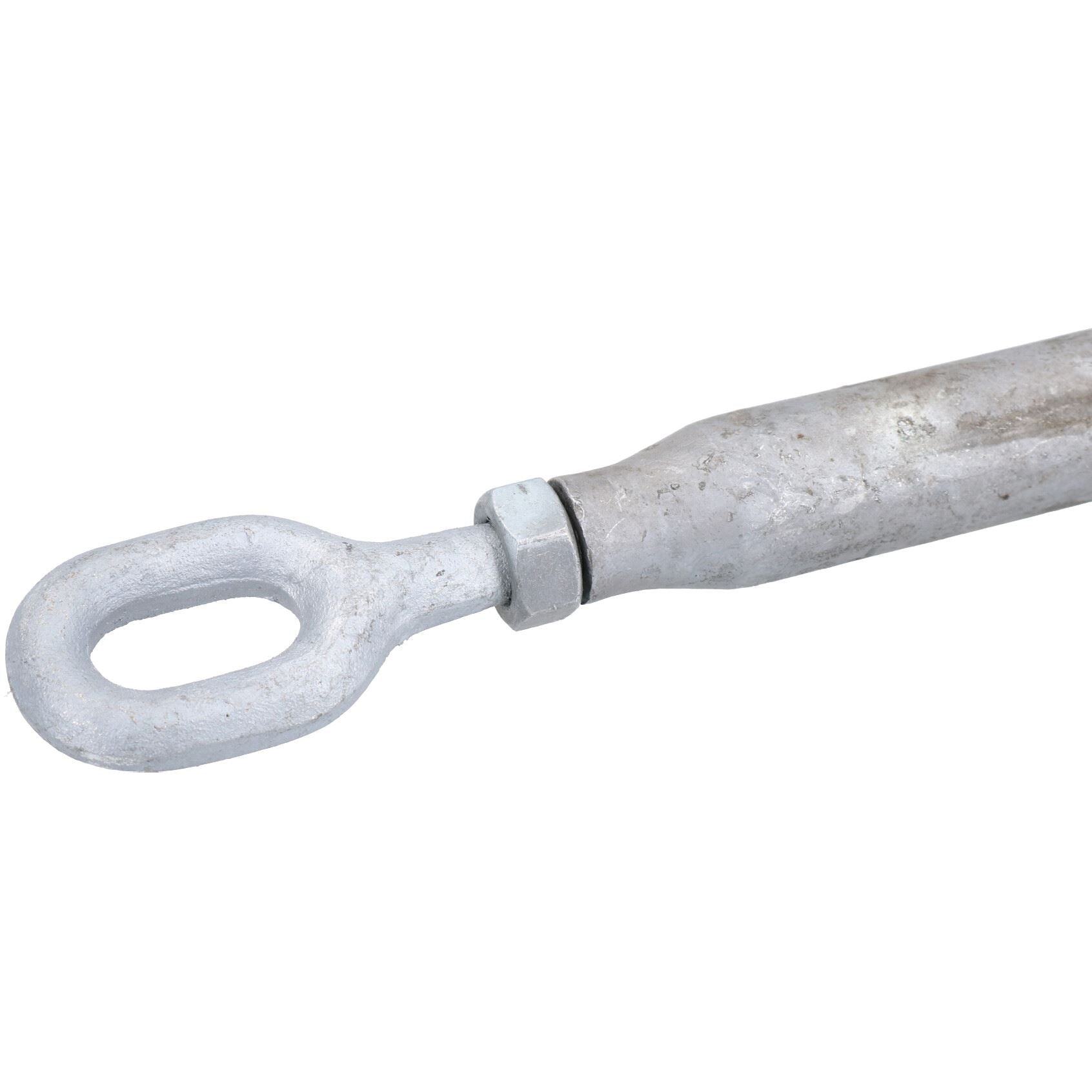 Lot de 2 tendeurs à vis de gréement 12 mm galvanisés œil à œil
