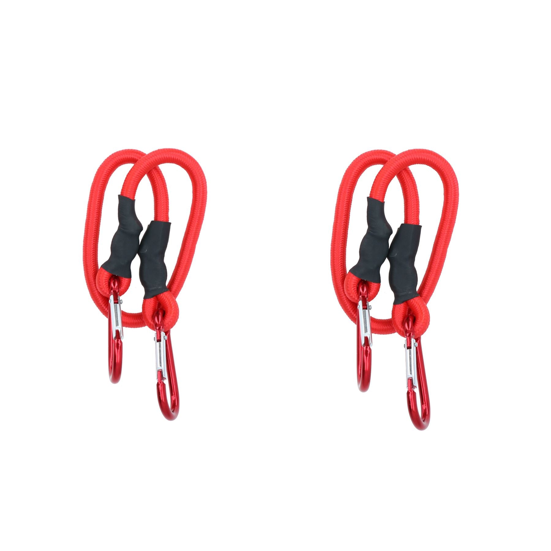Corde élastique de 24 po 60 cm avec mousquetons, cordons et attaches élastiques
