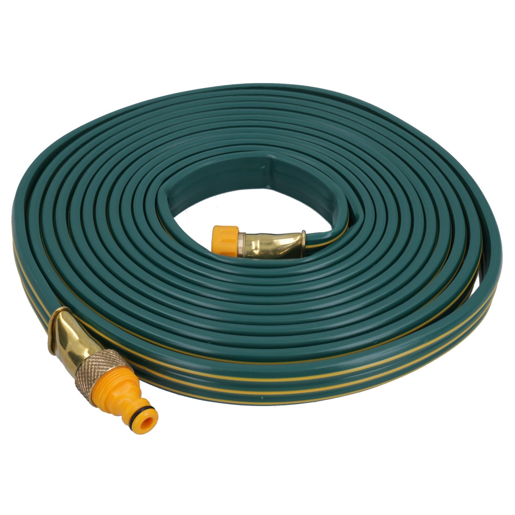 2 in 1 Garten Sprinkler Soaker Flachschlauch Rohr Bewässerung 7,5 Meter Hozelock