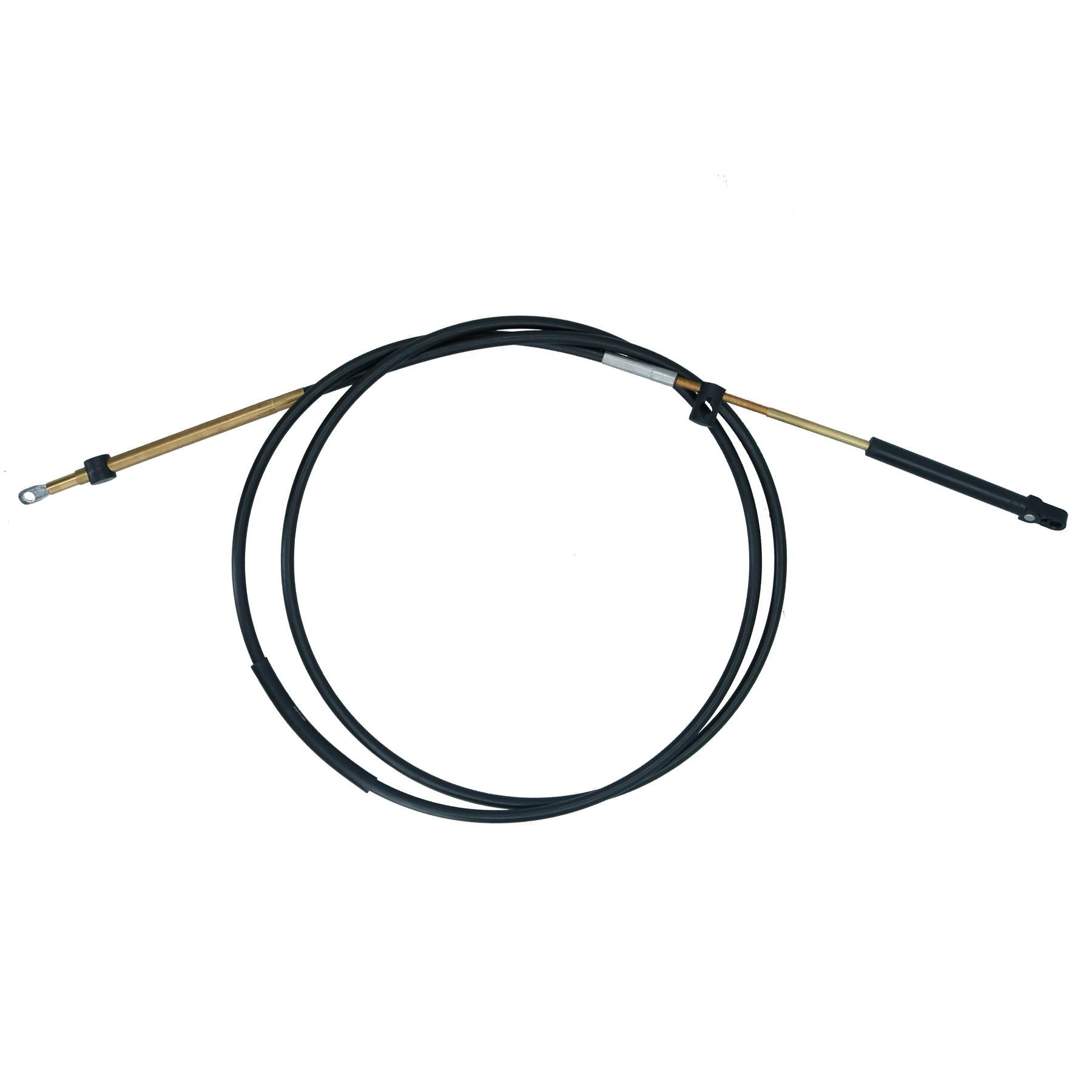 Câble de commande de moteur de bateau Multiflex 18 pieds pour Mercury Mercruiser Mariner de plus de 50 ch