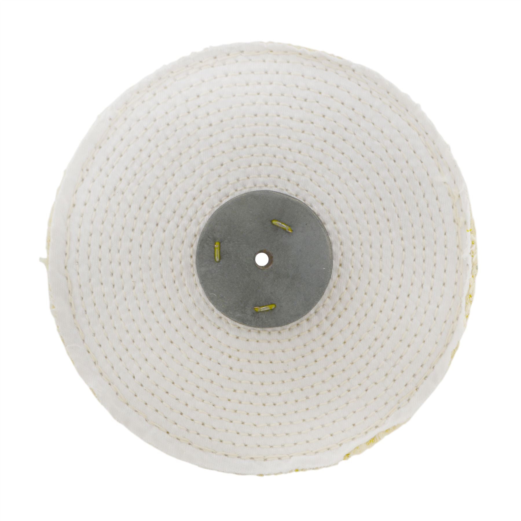 Coarse Sisal Fast Cut Buffing Polishing Mop 8" x 0.5" 1 Section 1st Stage Metal