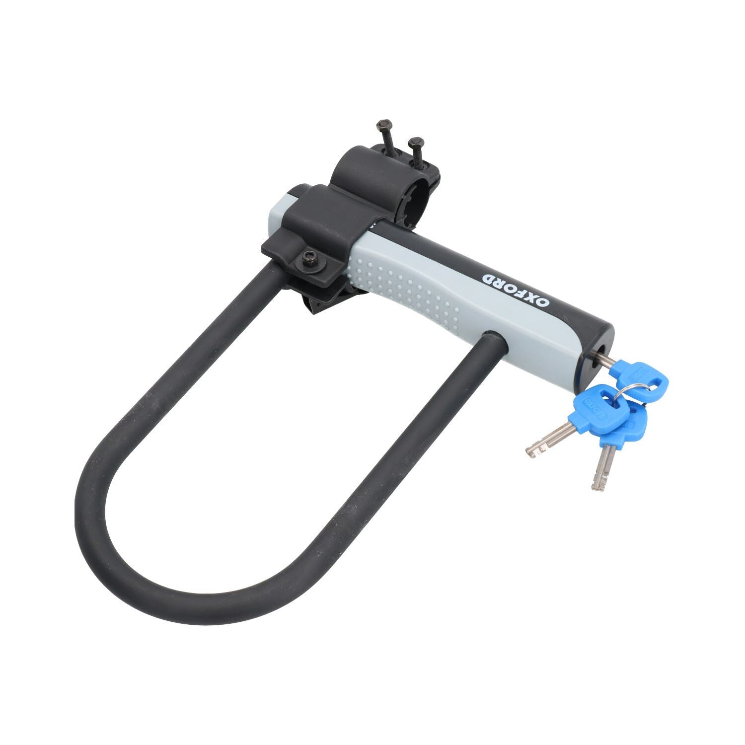 Serrure à manille en U D Lock 257 x 190 mm pour vélo avec support de transport