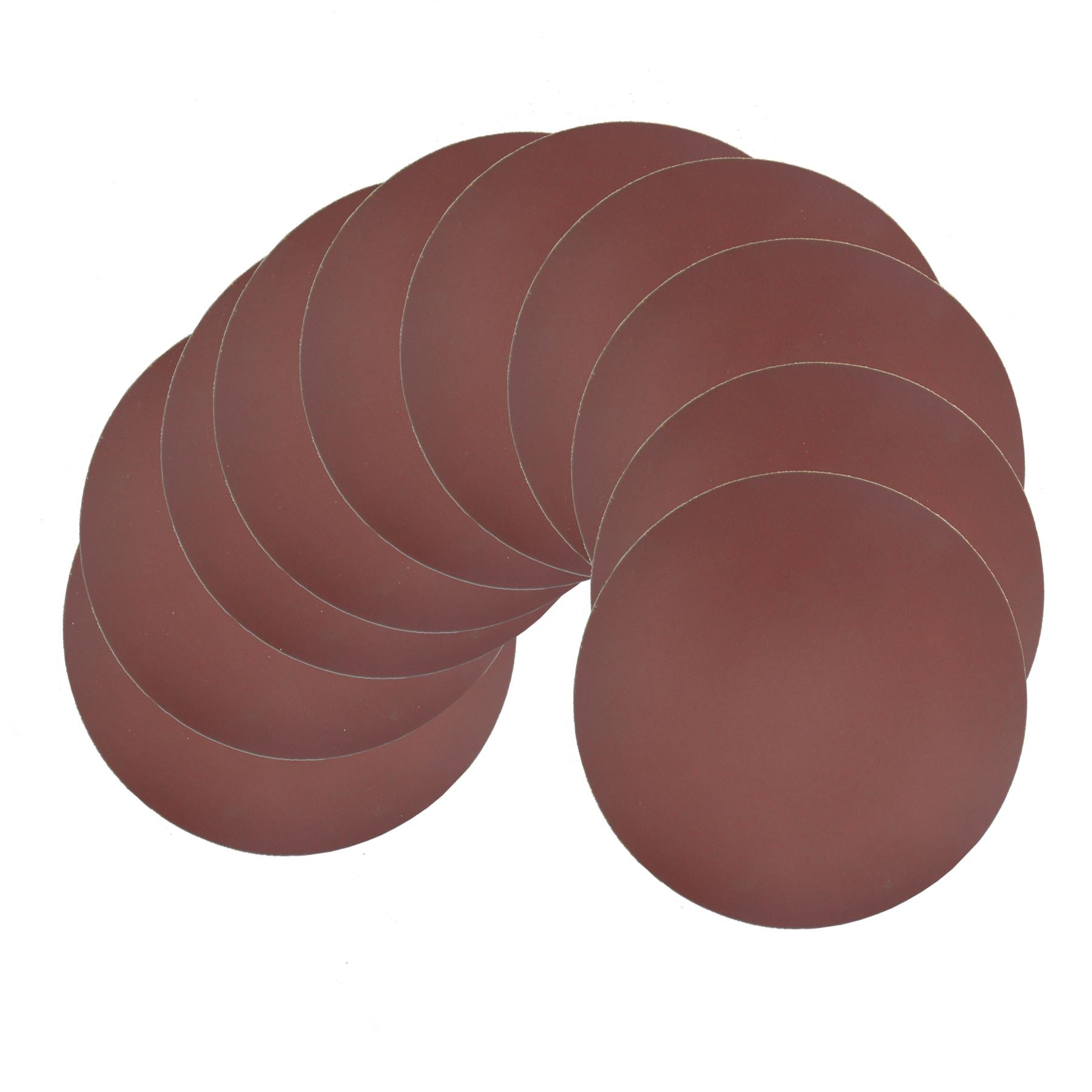 Klett-Schleifscheiben für Exzenterschleifer, 10 Stück, 180 mm, P320, SIL353