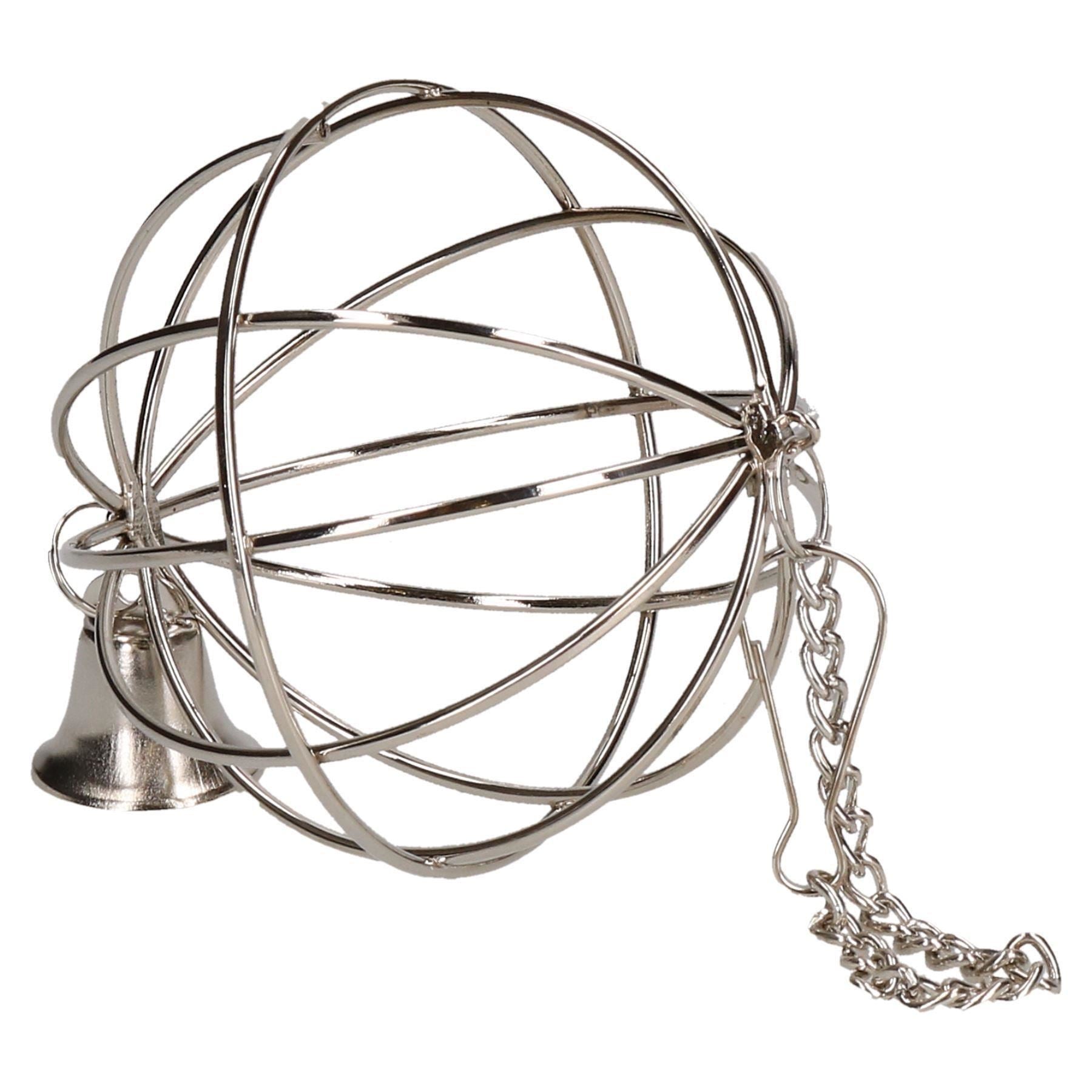 Lot de 3 boules à friandises suspendues pour petits animaux, lapin, cochon d'Inde, fruits, herbe, foin, avec cloche