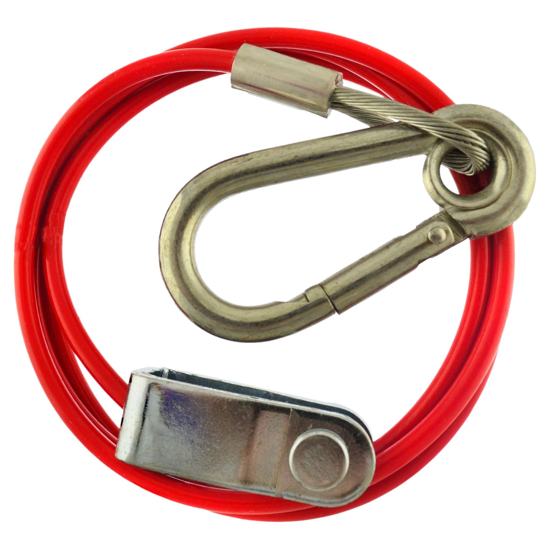 Câble de rupture de remorque freiné de 1 m 3 mm avec embout à chape TR222