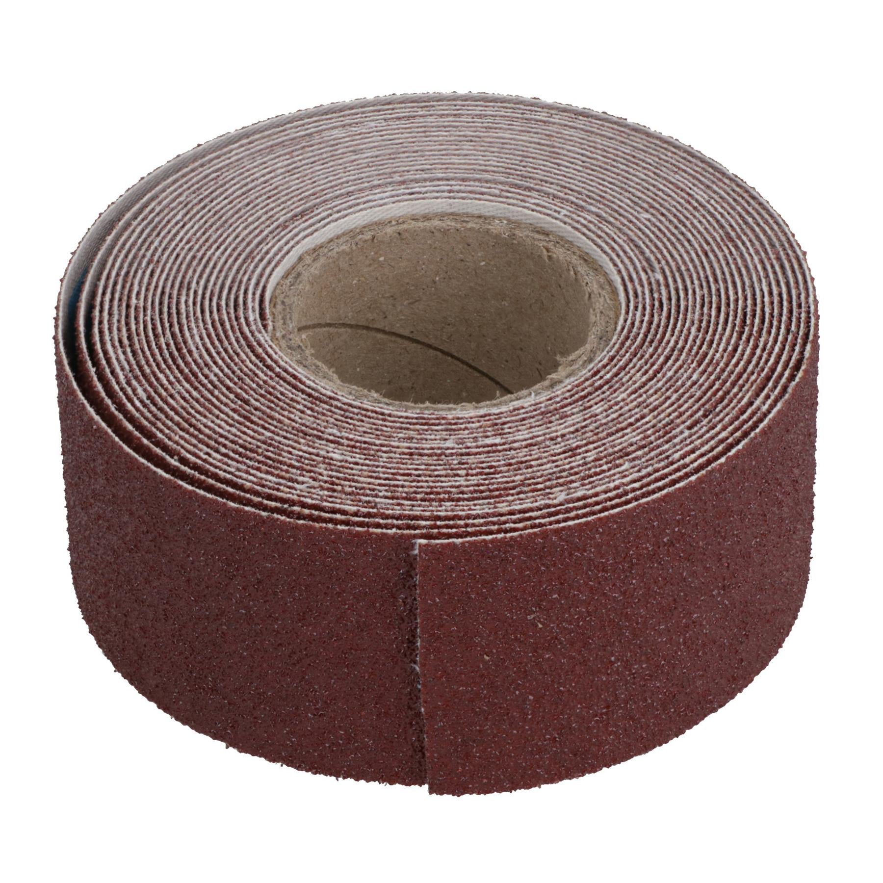 Emery Cloth Roll Abrasive Sanding Sheet 60 - 320 Grit Aluminium Oxide 38mm Wide