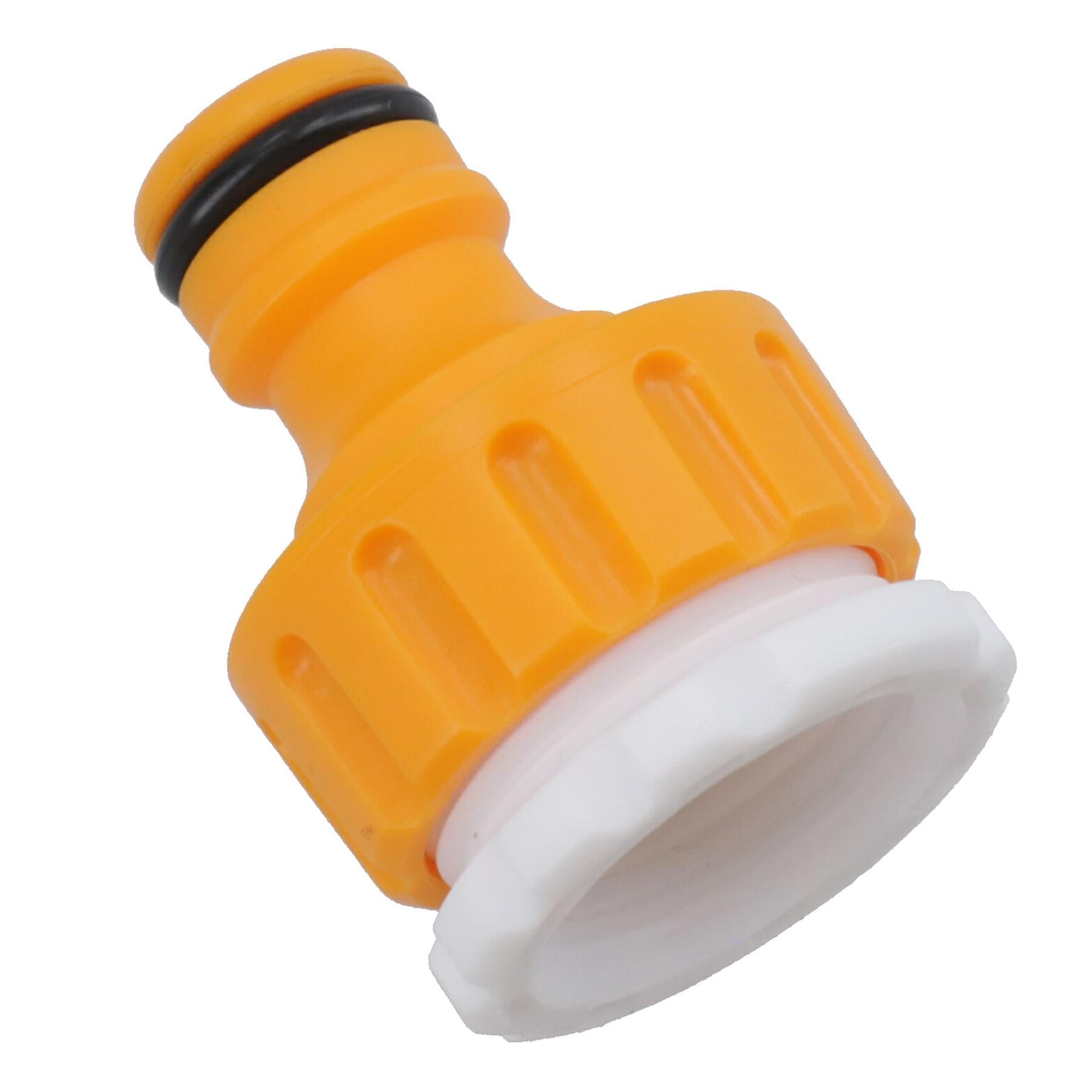 Outdoor Tap Garden Hose Connector 3/4in Thread + 1/2in Reducer Watering