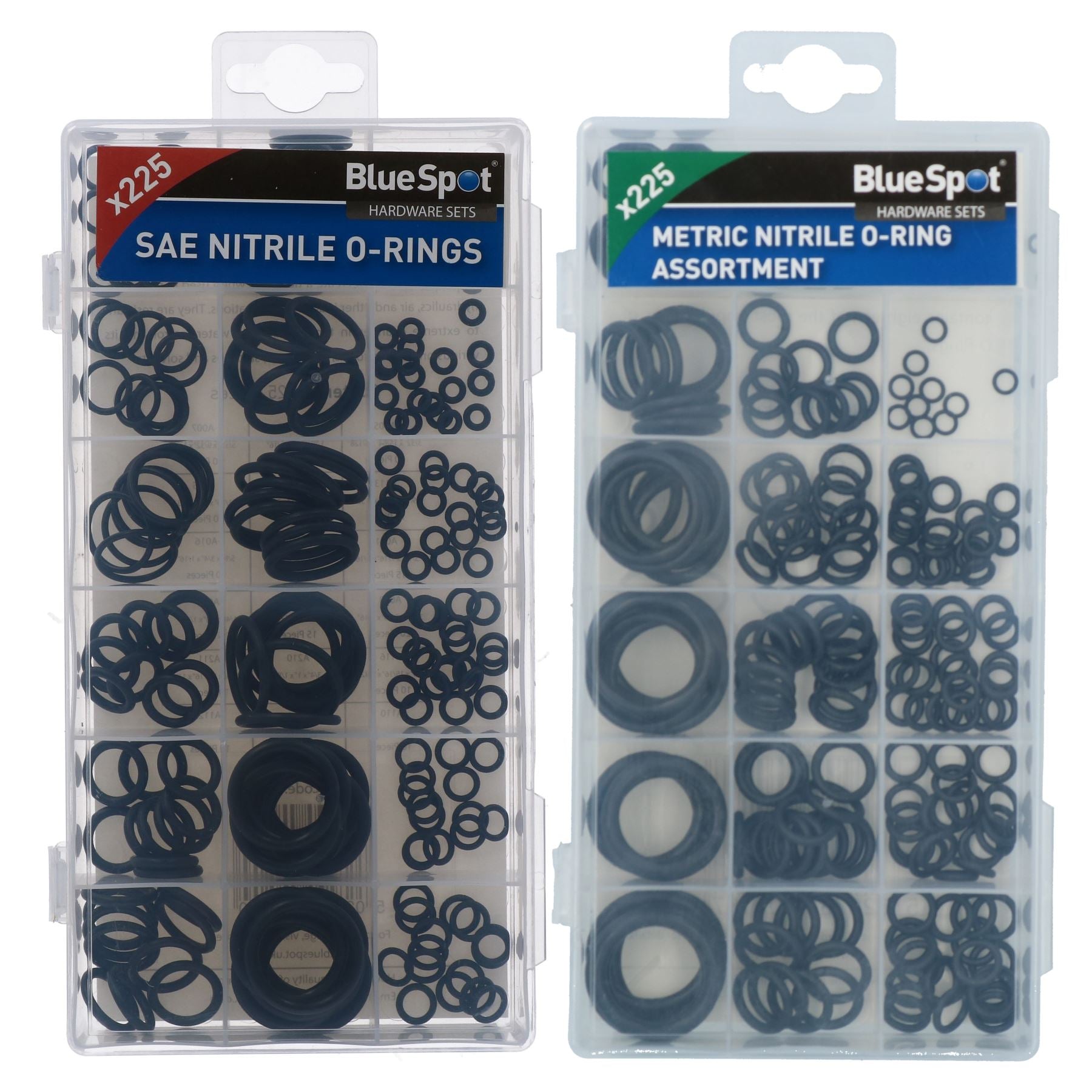 Metric and Imperial Assorted Nitrile Rubber O-Rings Seals Plumbing Washers 450pc