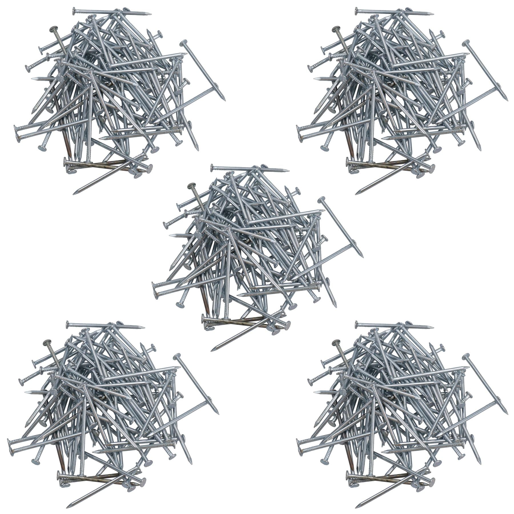 Clous multi-usages à tête plate de 50 mm / 2 po Fixations pour menuiserie