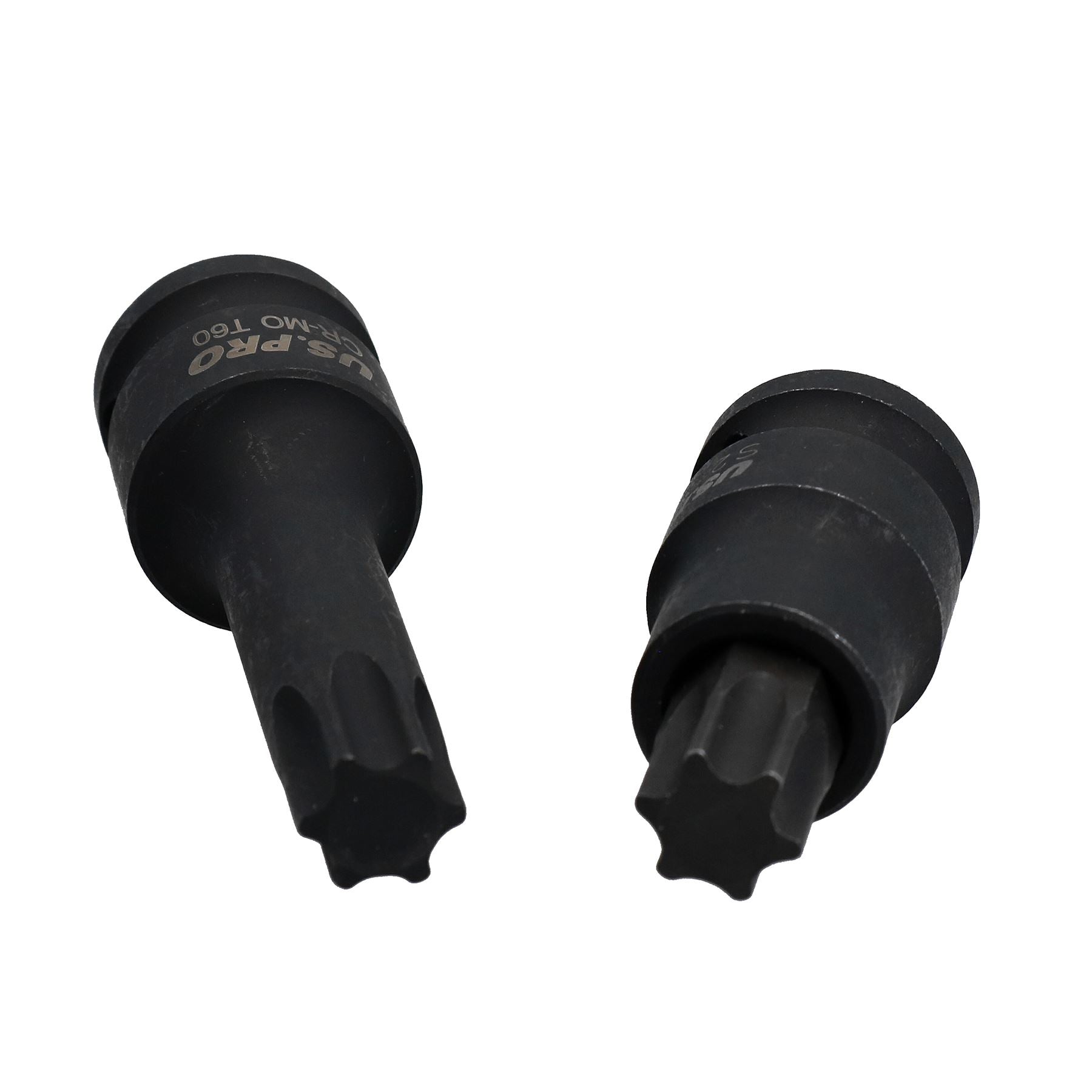 Douilles Torx mâles à impact courtes (53 mm) et longues (78 mm) T60, entraînement 1/2"