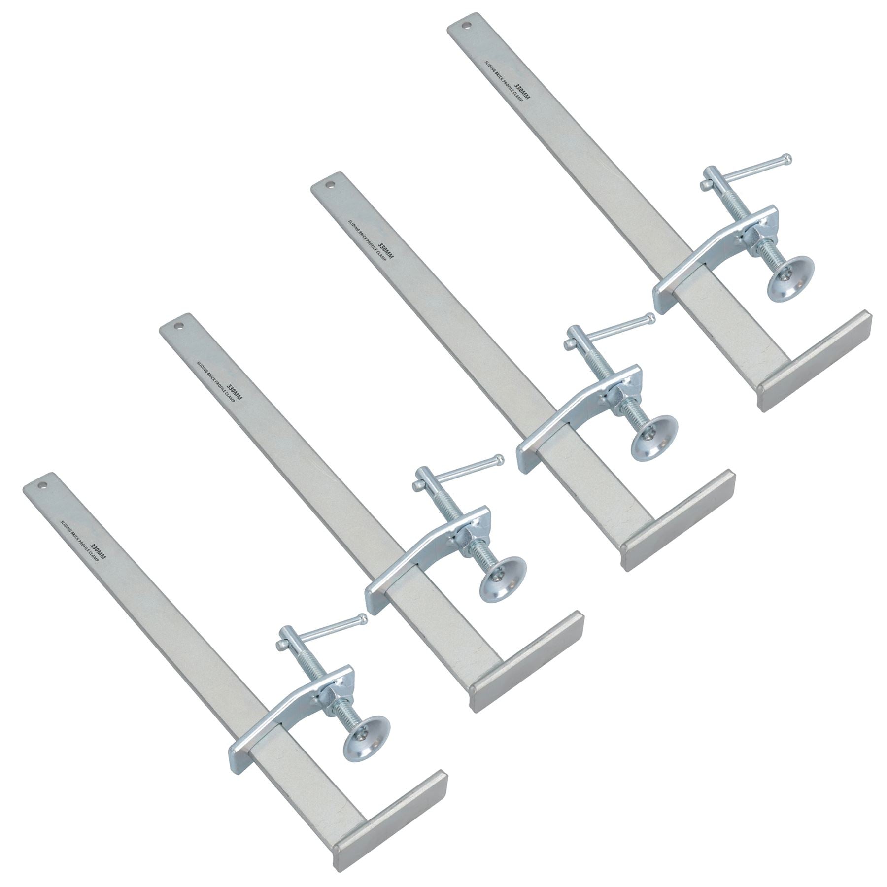 330mm Brick Profile Sliding Mortar Joint Clamp Holder Fastener External Walls