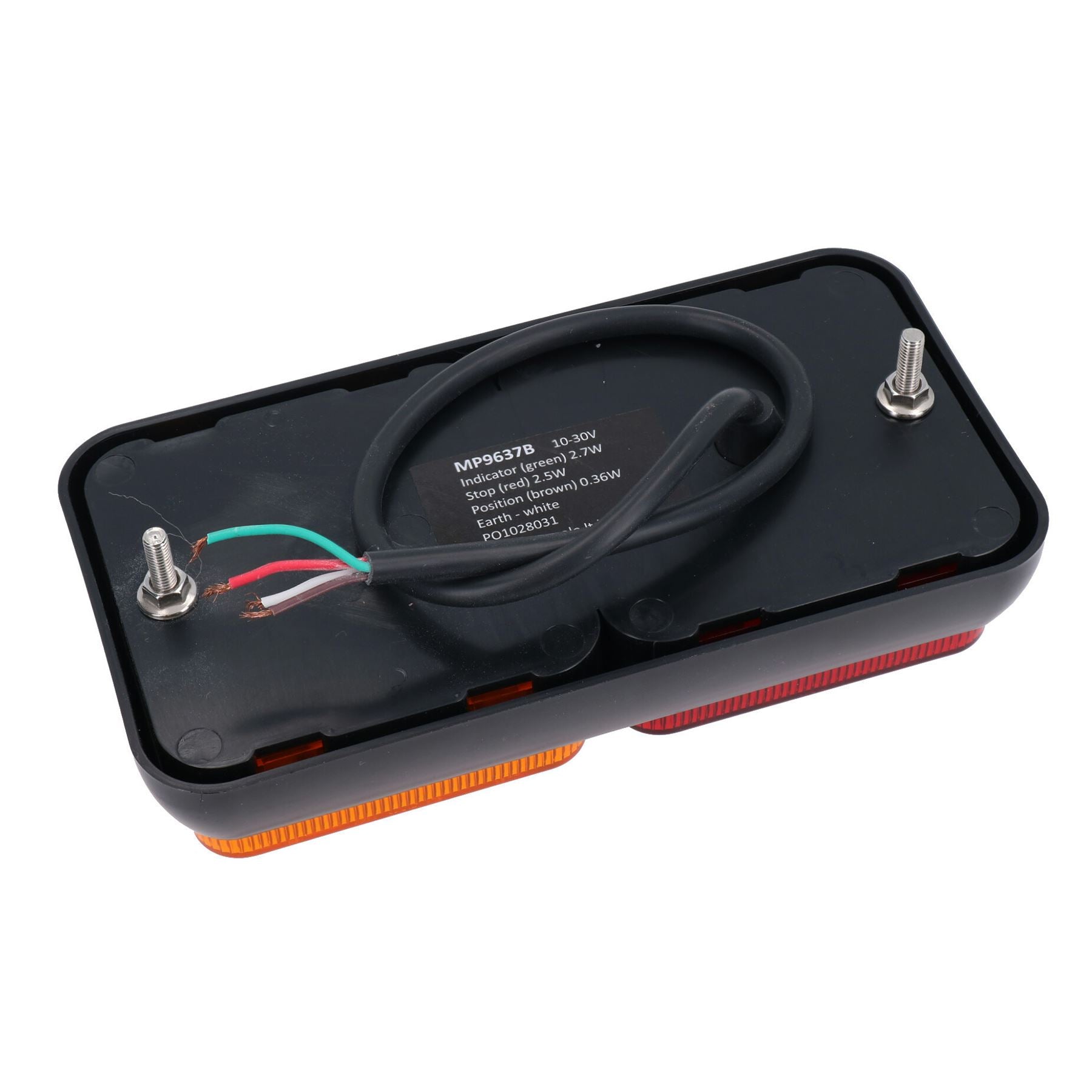 LED-Heckleuchte für Anhänger/Wohnwagen, Anhängerelektrik, 12 V, Paar (TR158)
