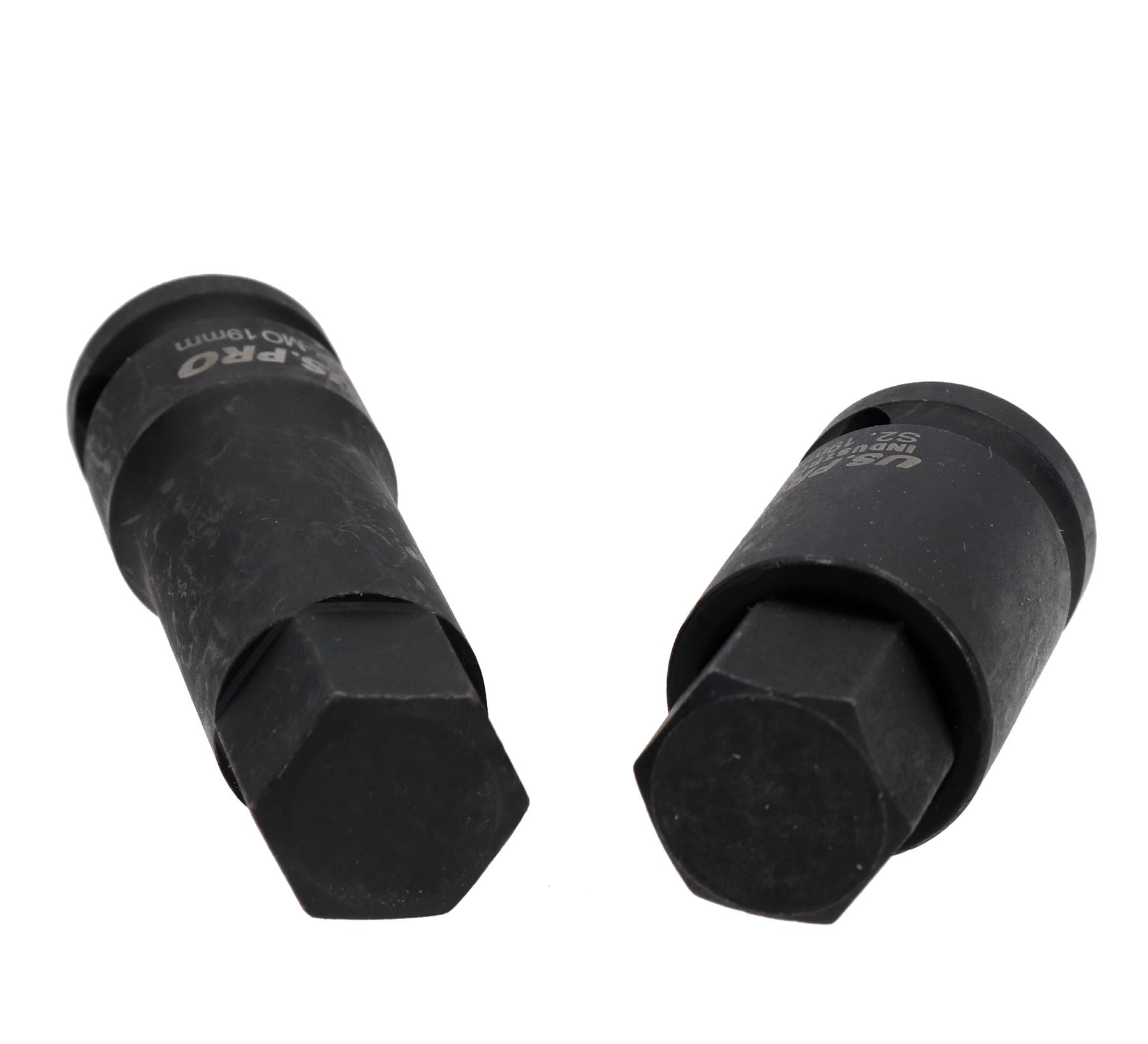 Douilles Allen à impact courtes (53 mm) + longues (78 mm) de 19 mm, entraînement 1/2"
