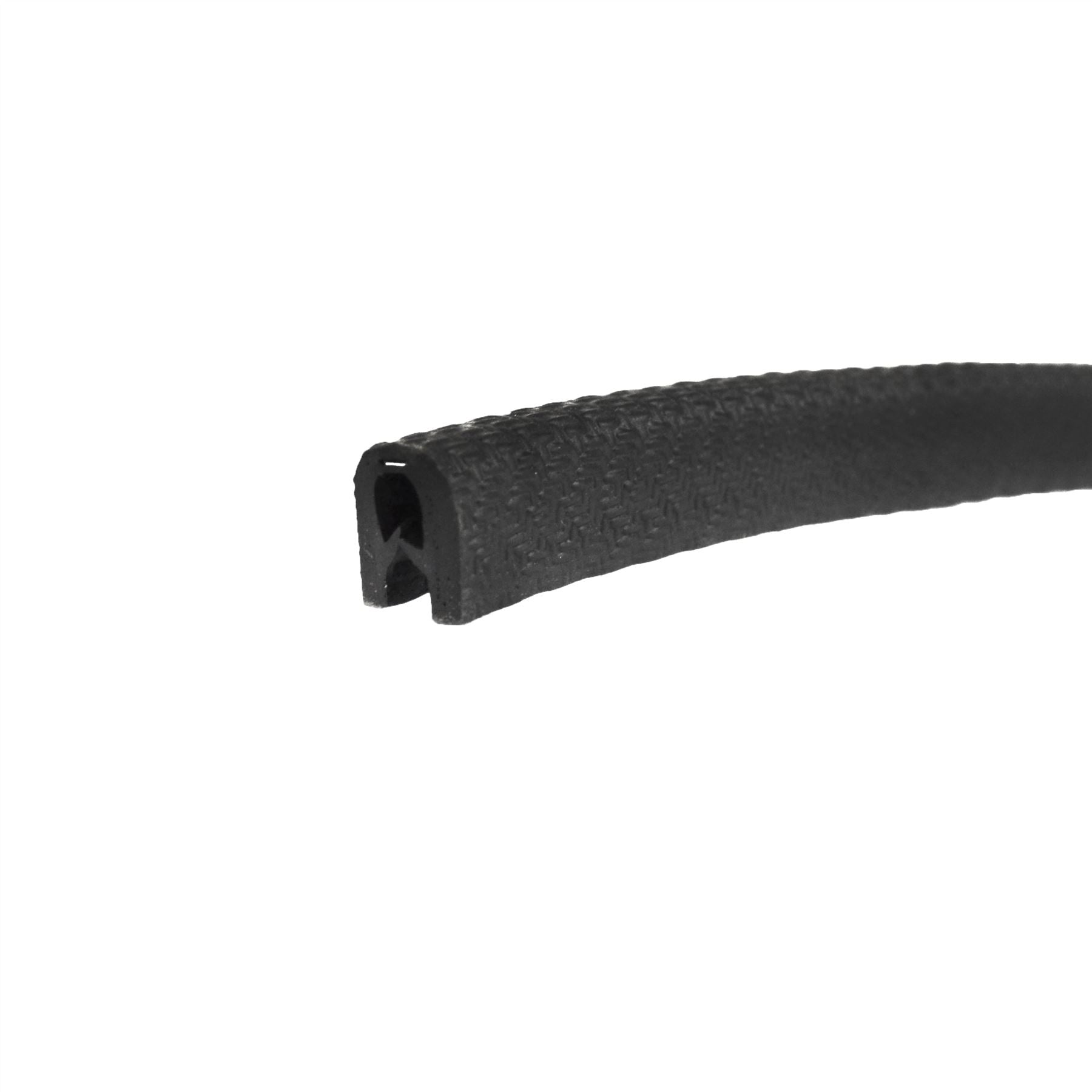 4,9 m PVC-Gummi-Kantenschutz, extrudierte Gummidichtung, 0,5–1,5 mm, Set für Auto, Boot, Anhänger, JG02