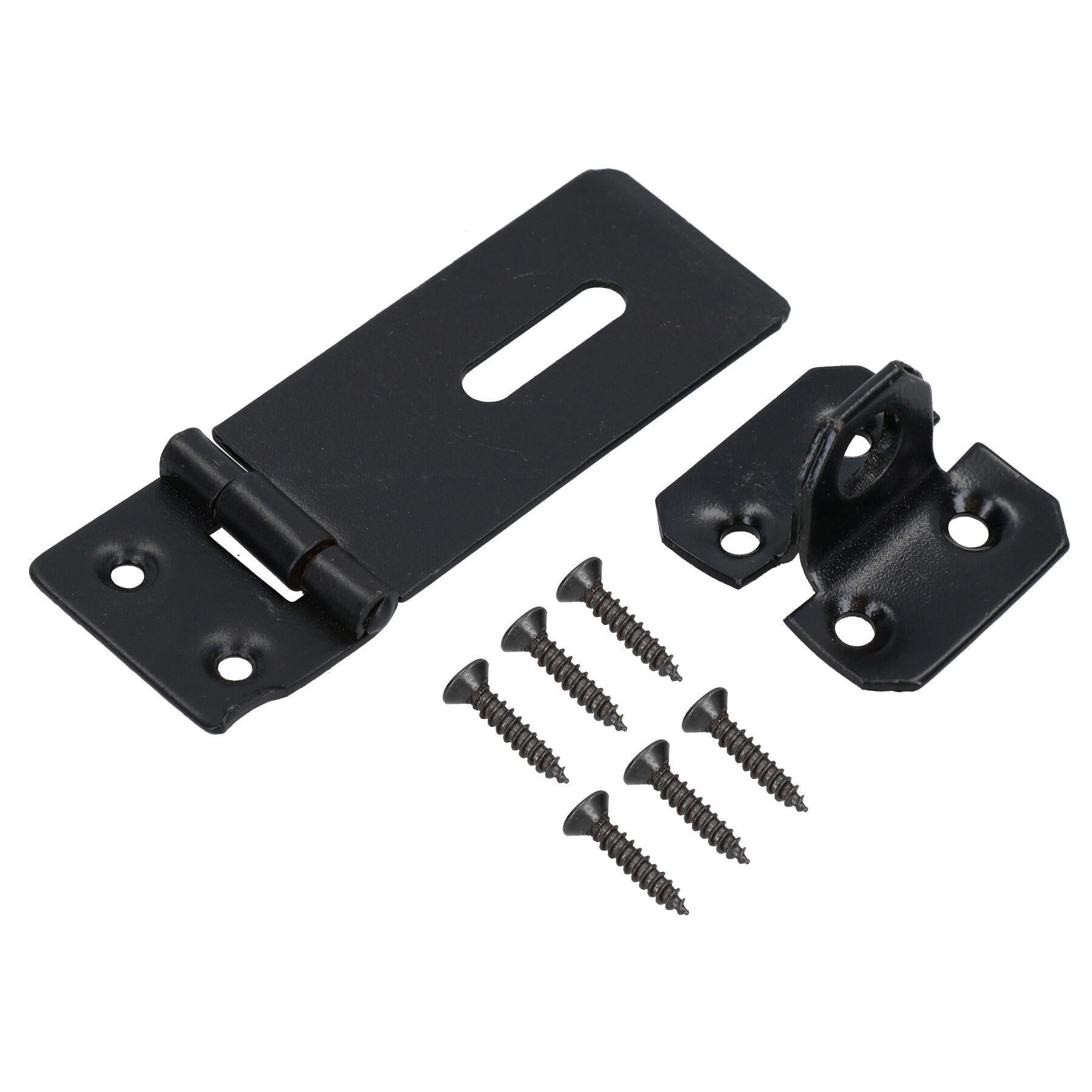 3” (75mm) heavy Duty Safety Hasp and Staple Security Lock for Gates Sheds Doors