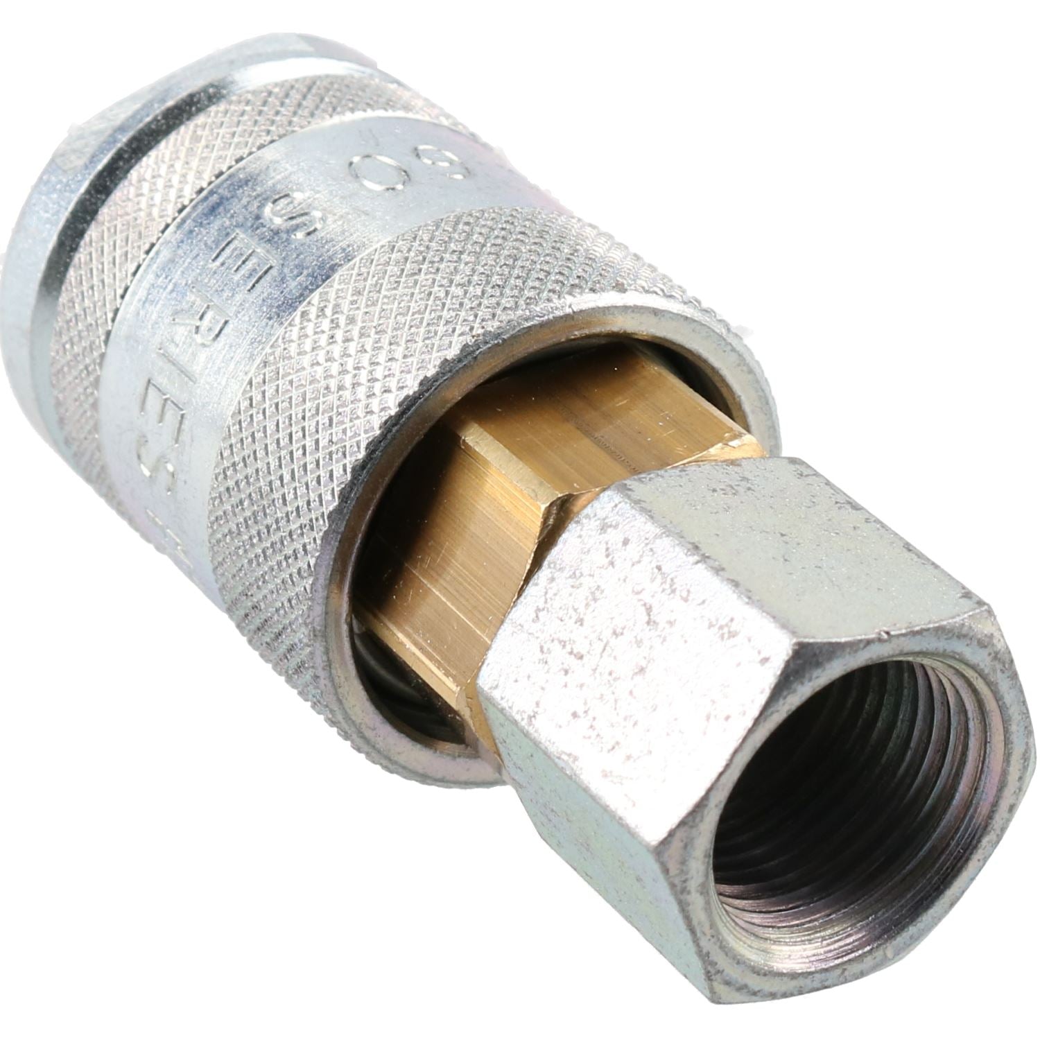 Raccords pneumatiques à filetage femelle et adaptateur mâle PCL série 60 BSP 3/8"