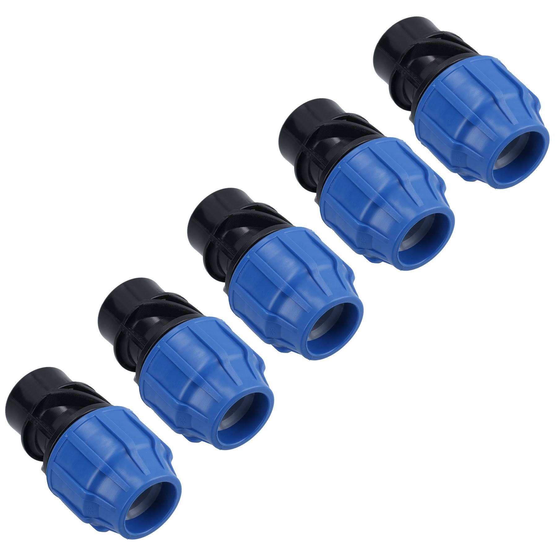 Raccord de compression pour adaptateur femelle MDPE 32 mm x 1" pour tuyau d'eau PN16
