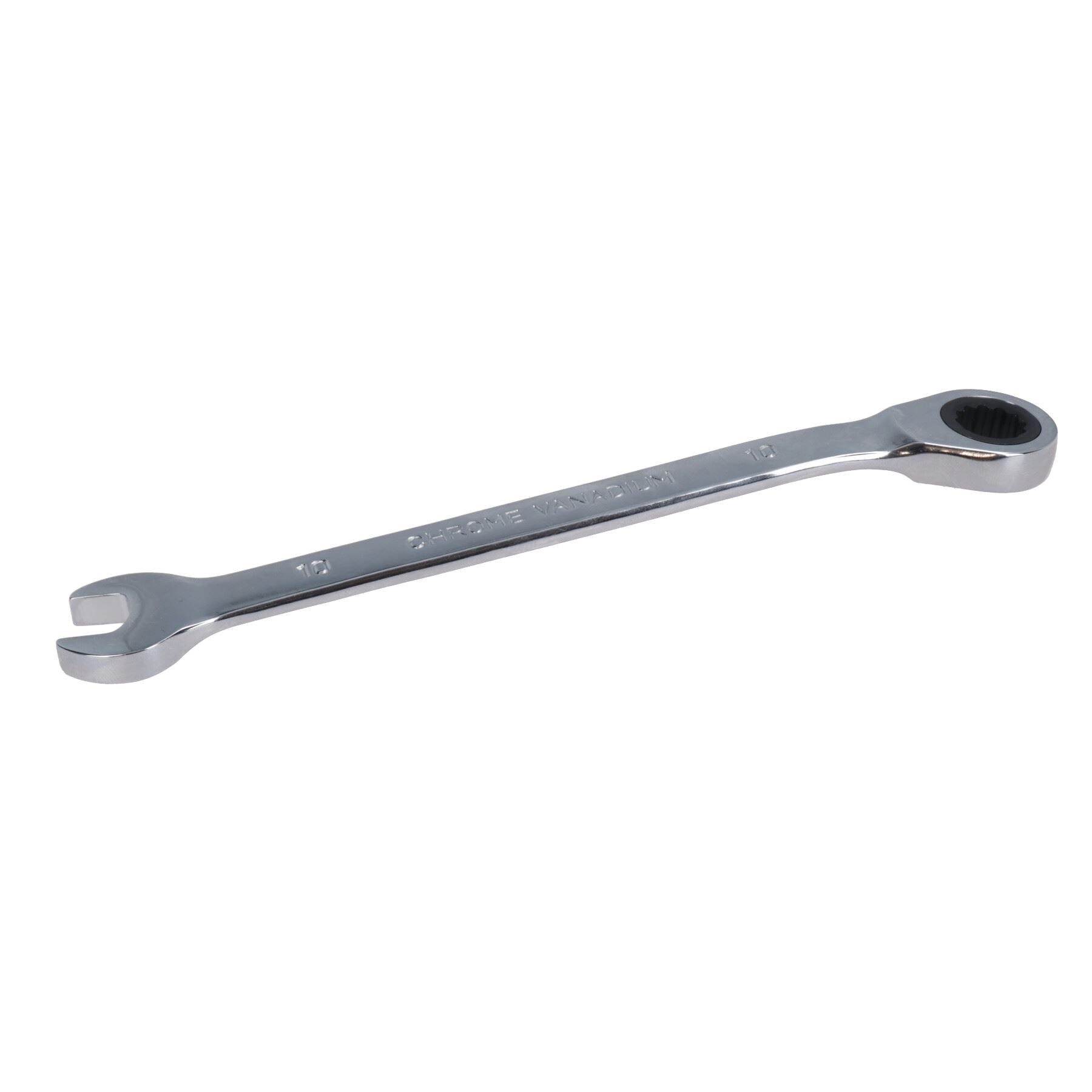 10mm Reversible Cranked Offset Ratchet Combination Spanner Wrench 72 Teeth