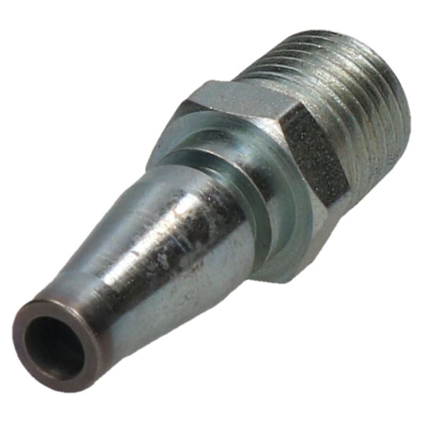 Lot de 5 tuyaux d'air à filetage mâle BSP 1/4" avec raccord mâle Schrader Profile 17