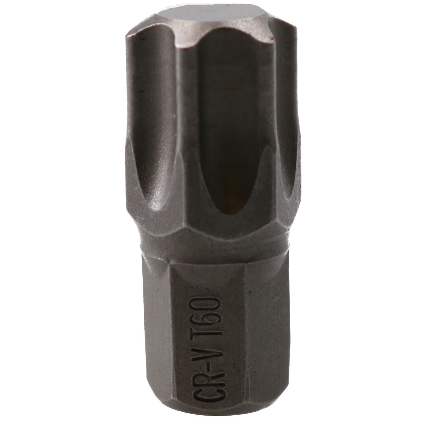 Embouts mâles Torx Star T20 – T60 avec tige de 10 mm et longueur de 30 mm ou 75 mm