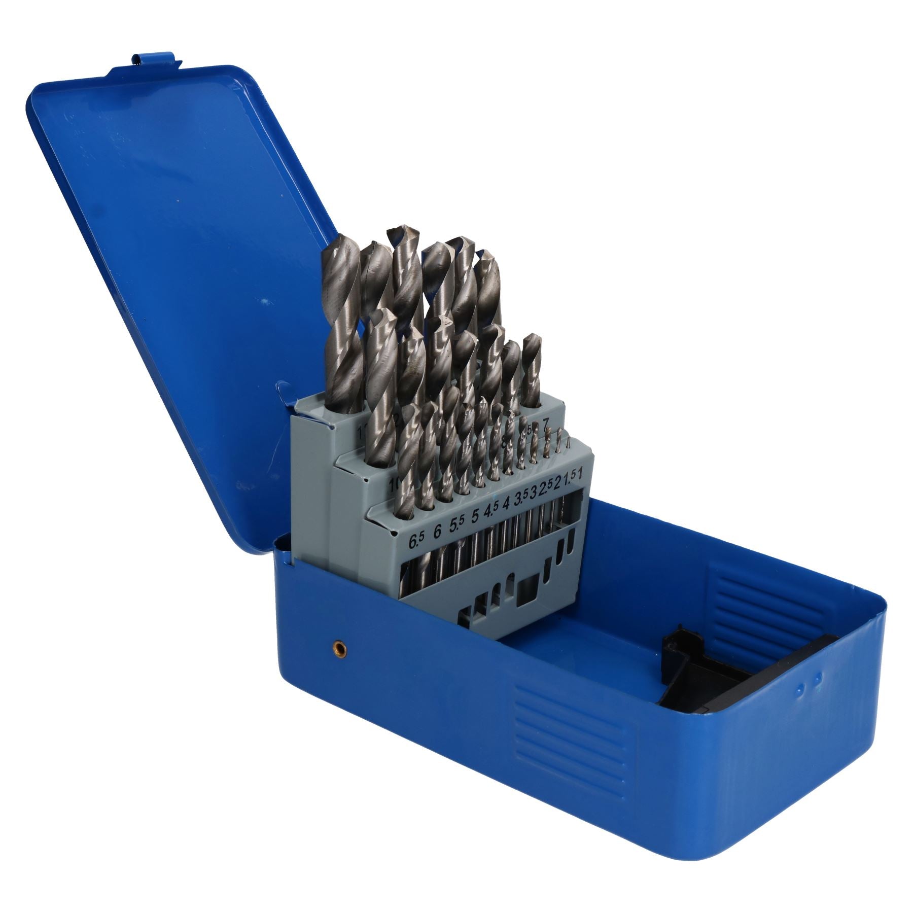 Jeu de forets métriques HSS MM pour métal, bois, acier, 1 mm - 13 mm, lot de 25 pièces